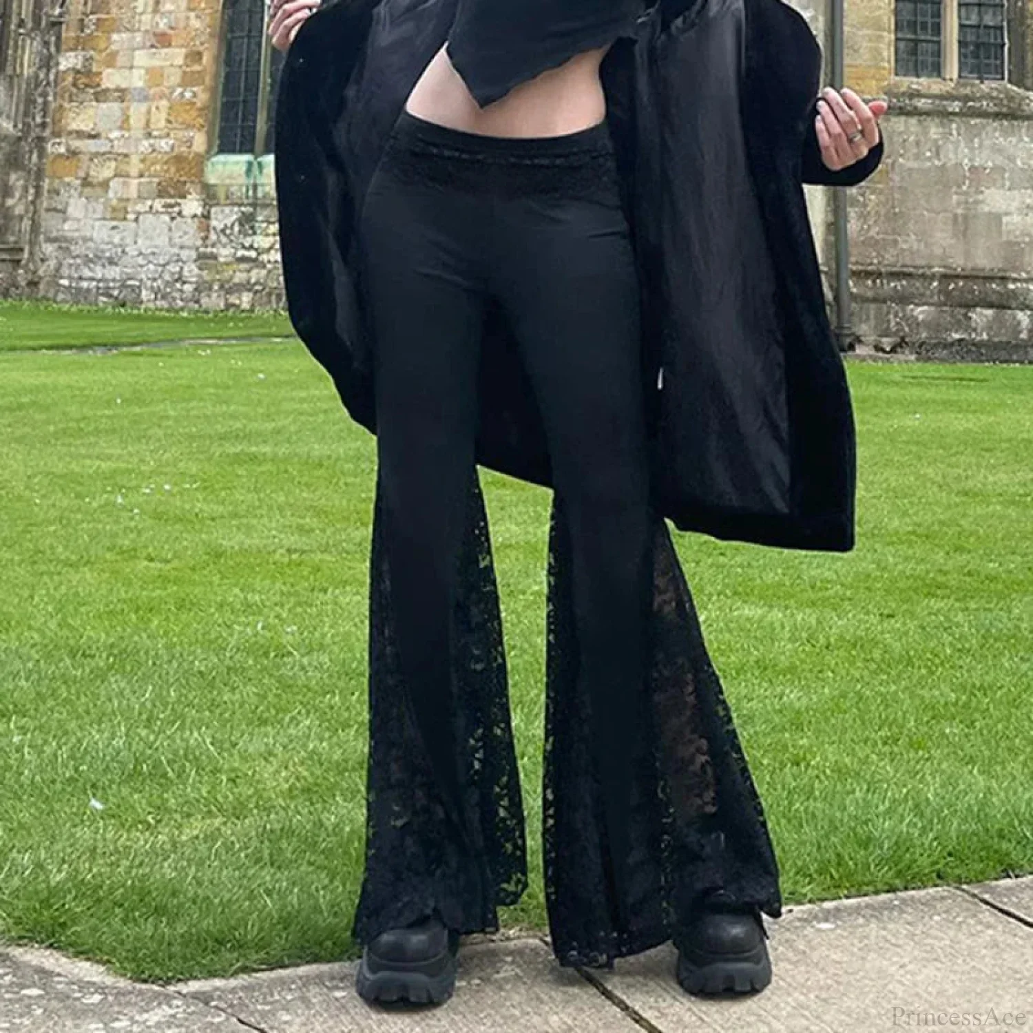 Lace Patchwork Mysterious Pant