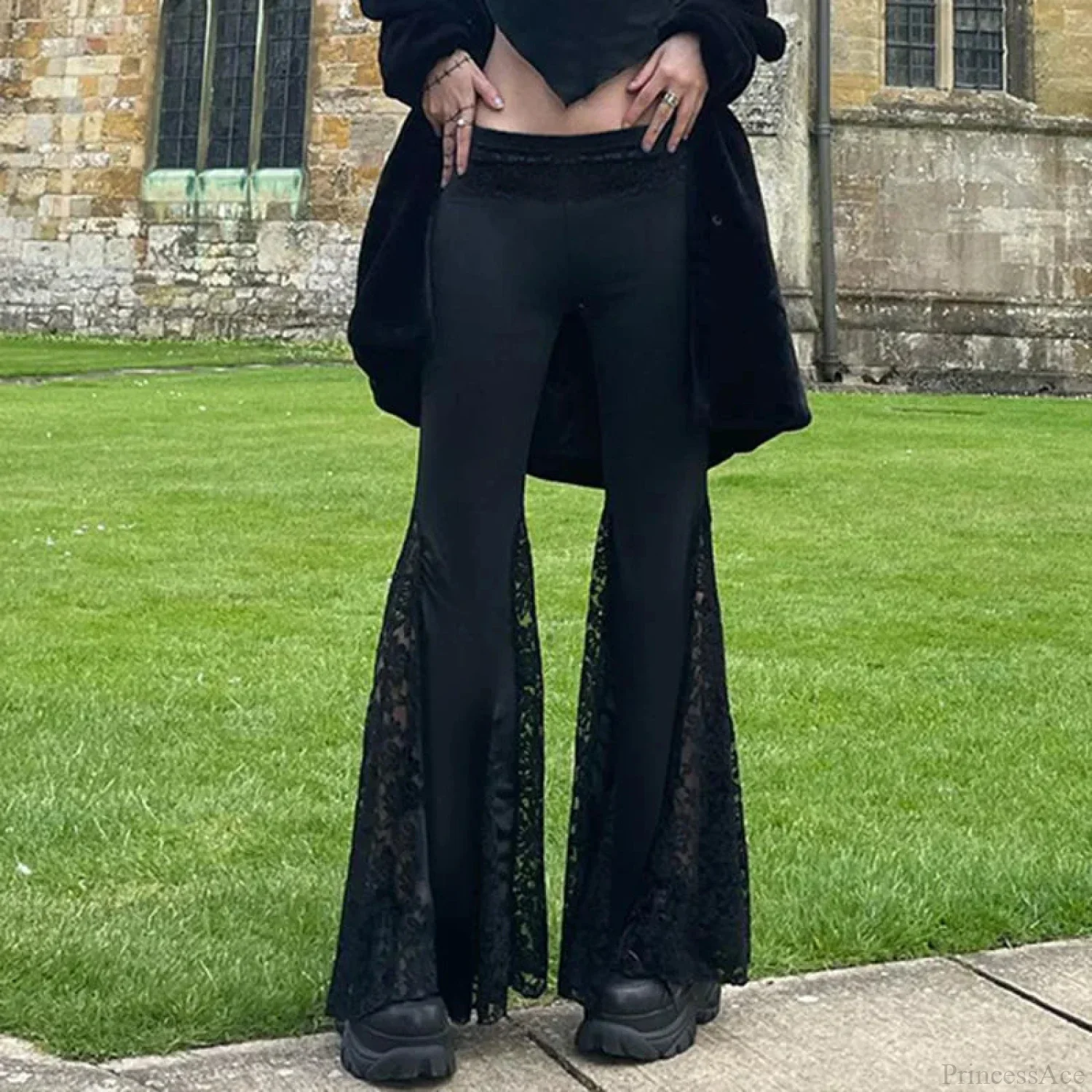 Lace Patchwork Mysterious Pant - Image 2