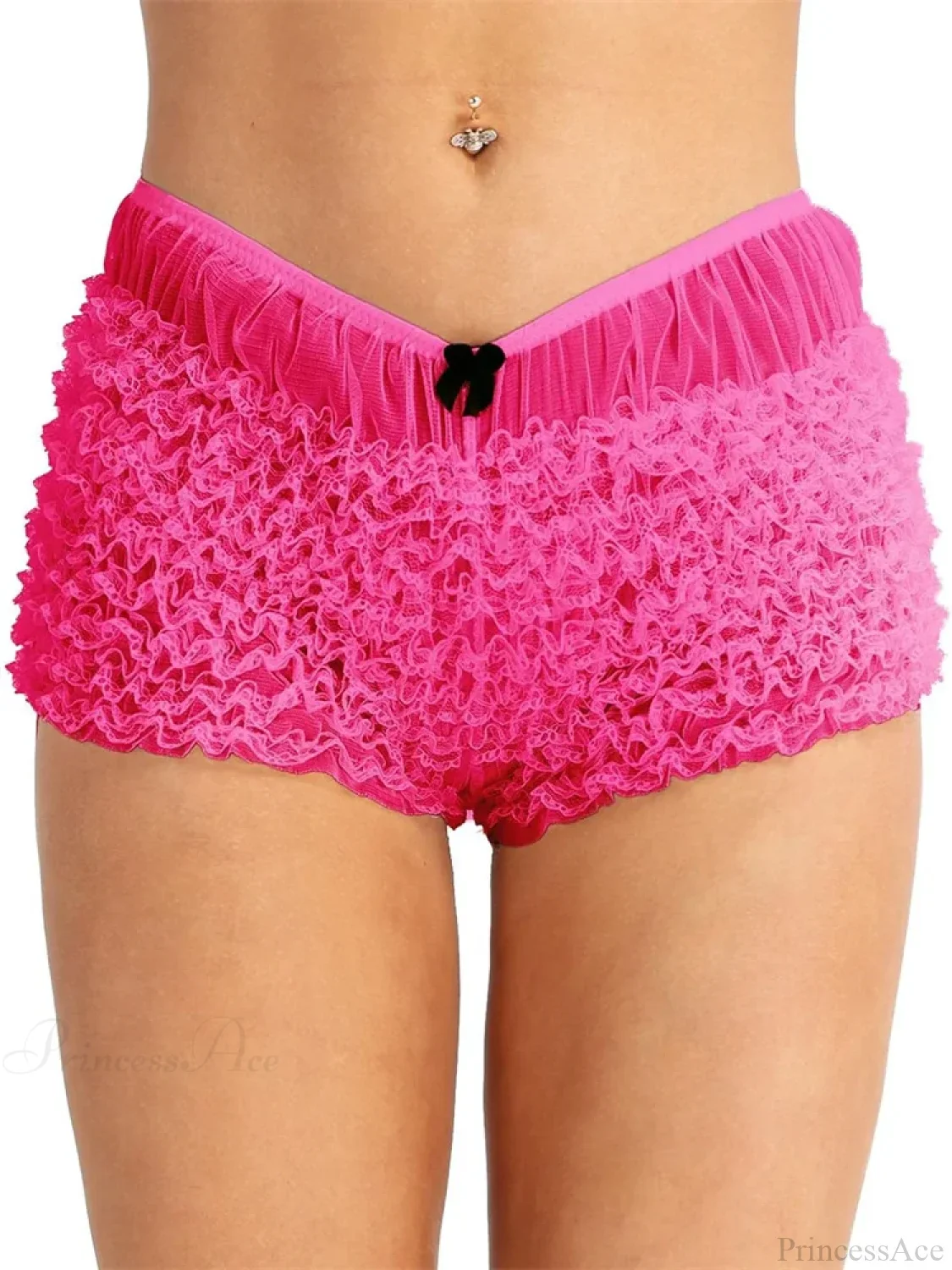 Lace Ruched Bodycon Short - Image 8