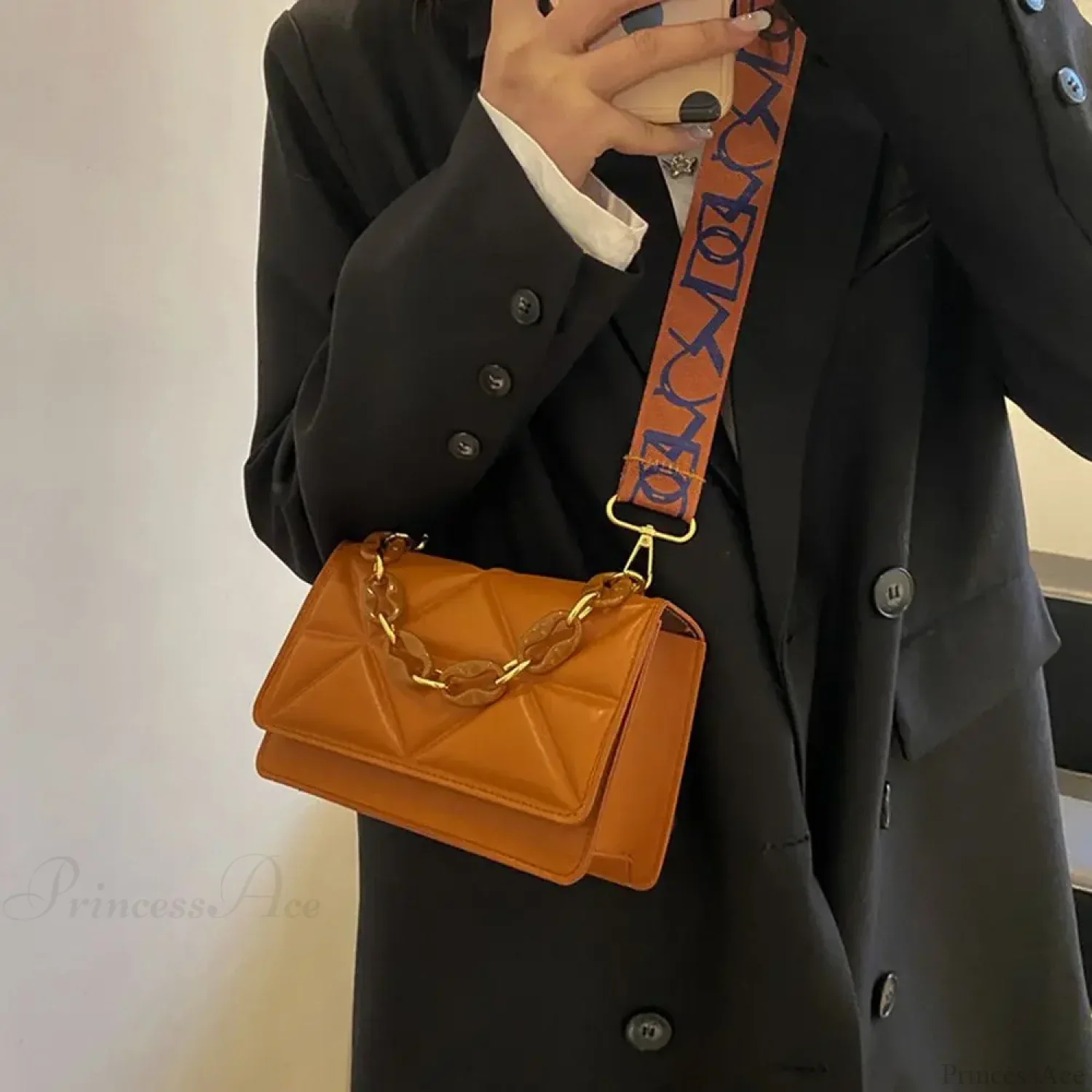 Large Capacity PU Leather Casual Crossbody - Image 3