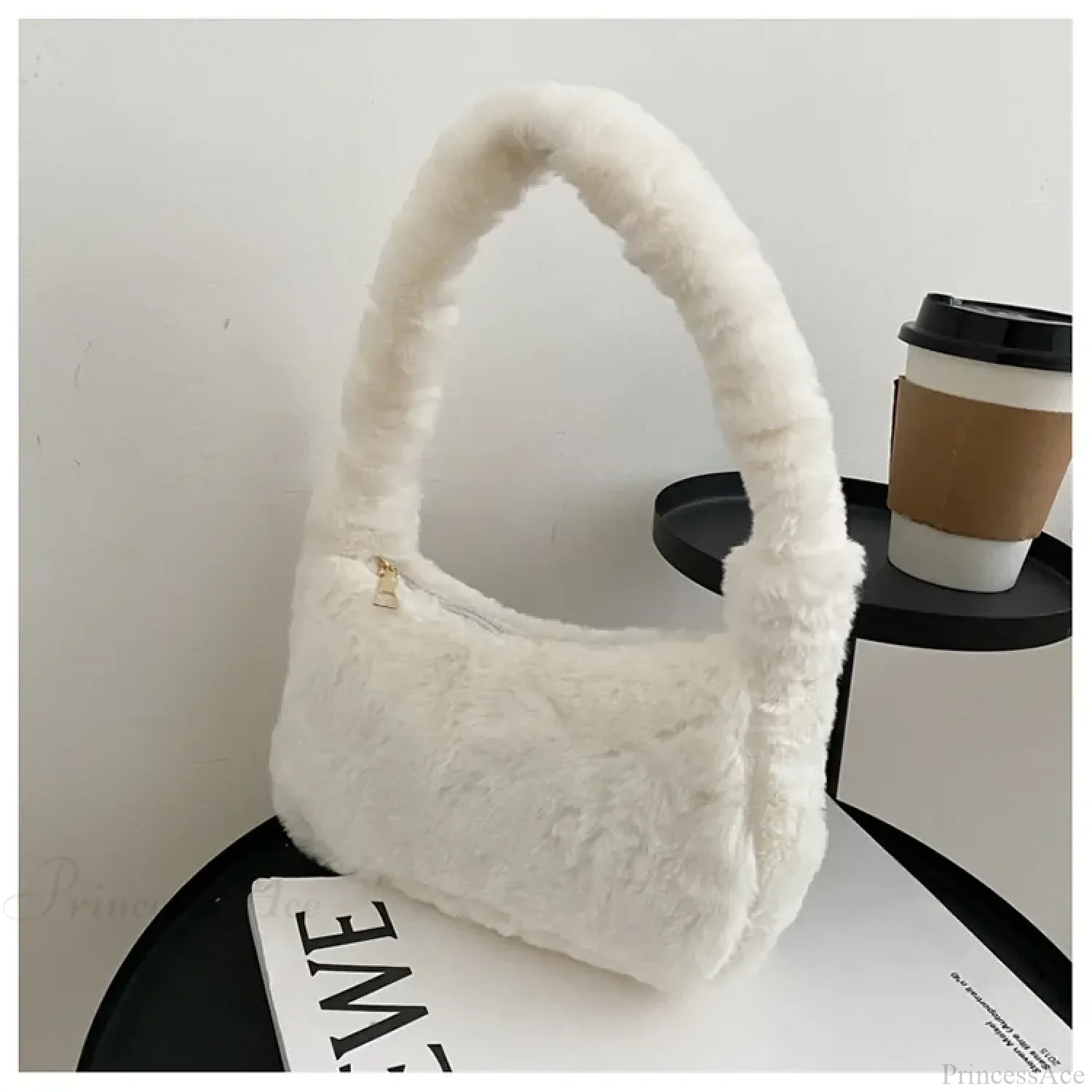 Large Capacity PU Leather Shoulder Bag - Image 6