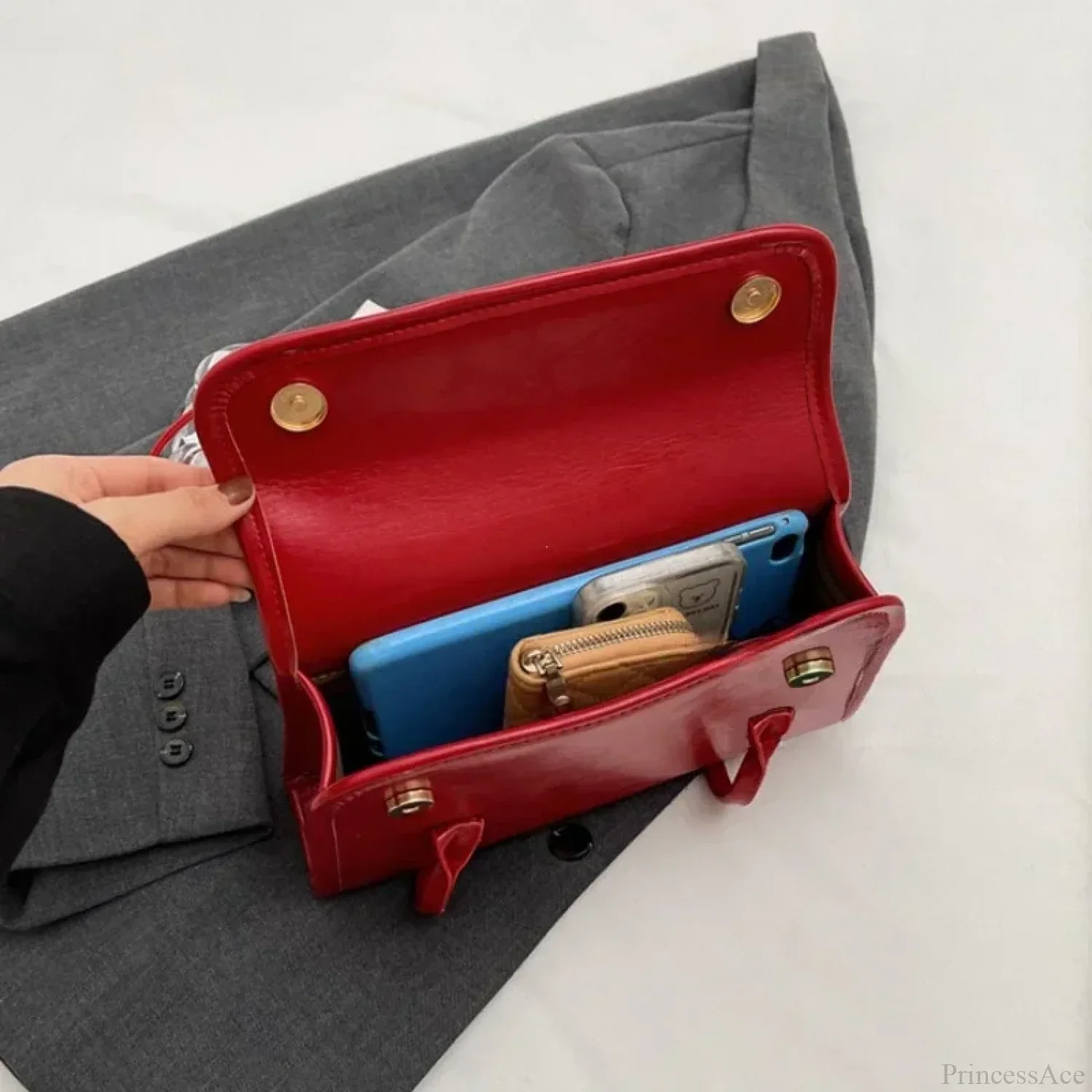 Large Capacity Winter Underarm Shoulder Bag - Image 5