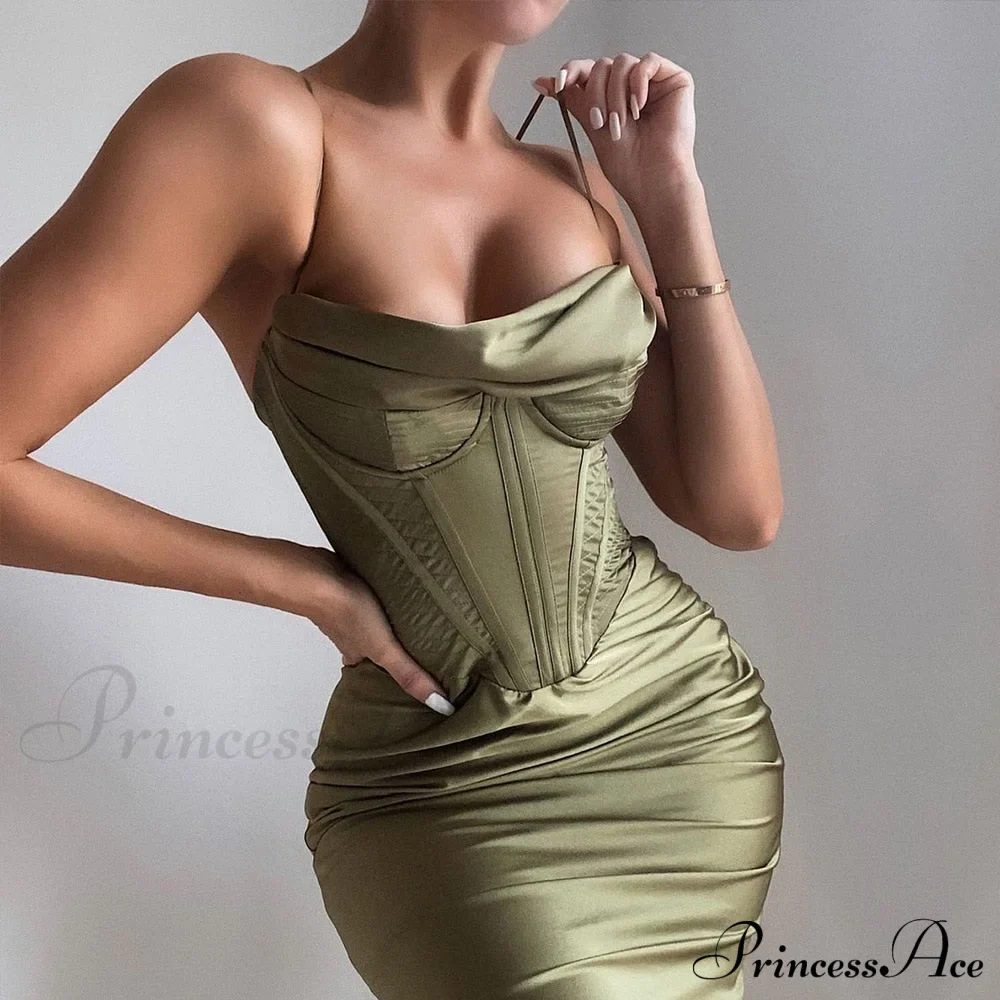 Layer of Gown Satin Evening Club Women Celebrity Double House for - Bodycon Cb Dress