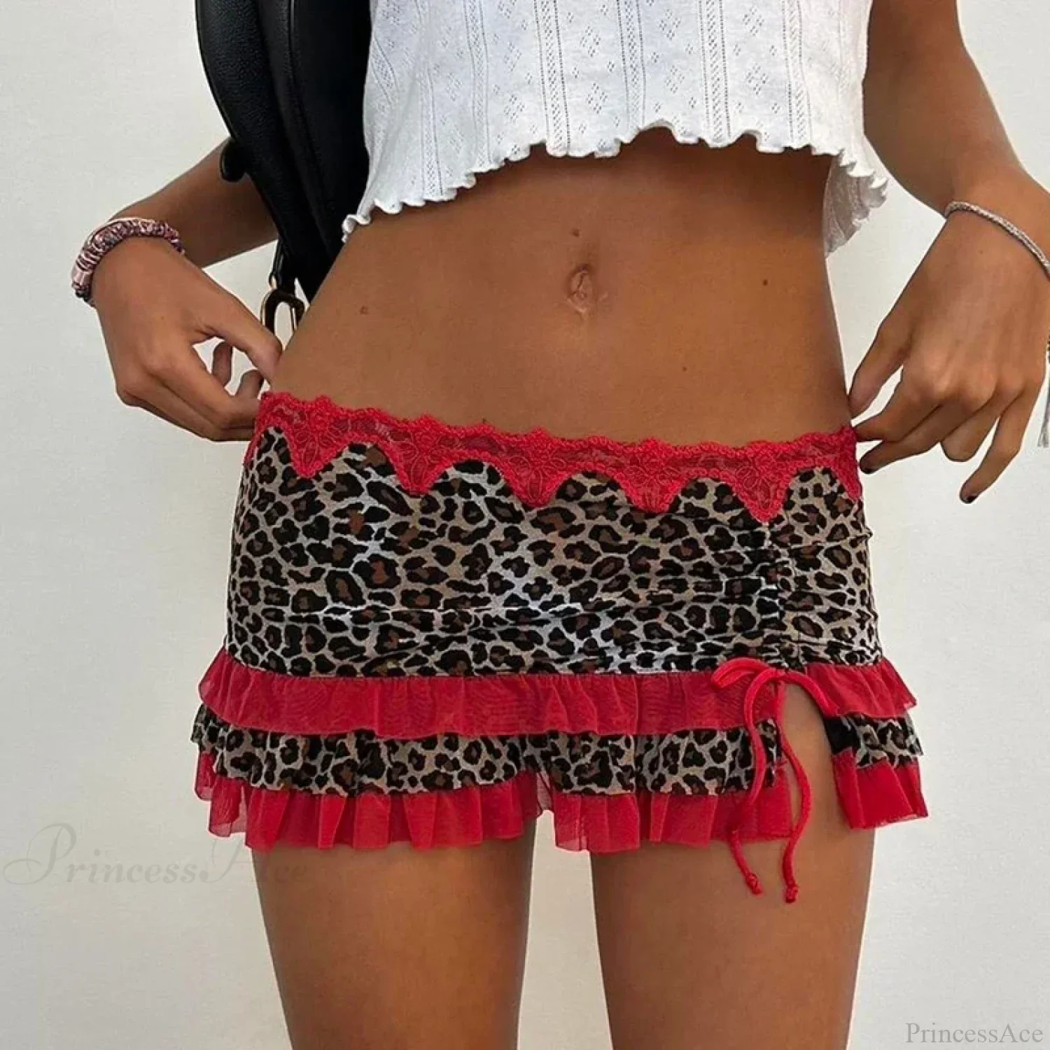 Layered Ruffles A-Line Skirt - Image 6