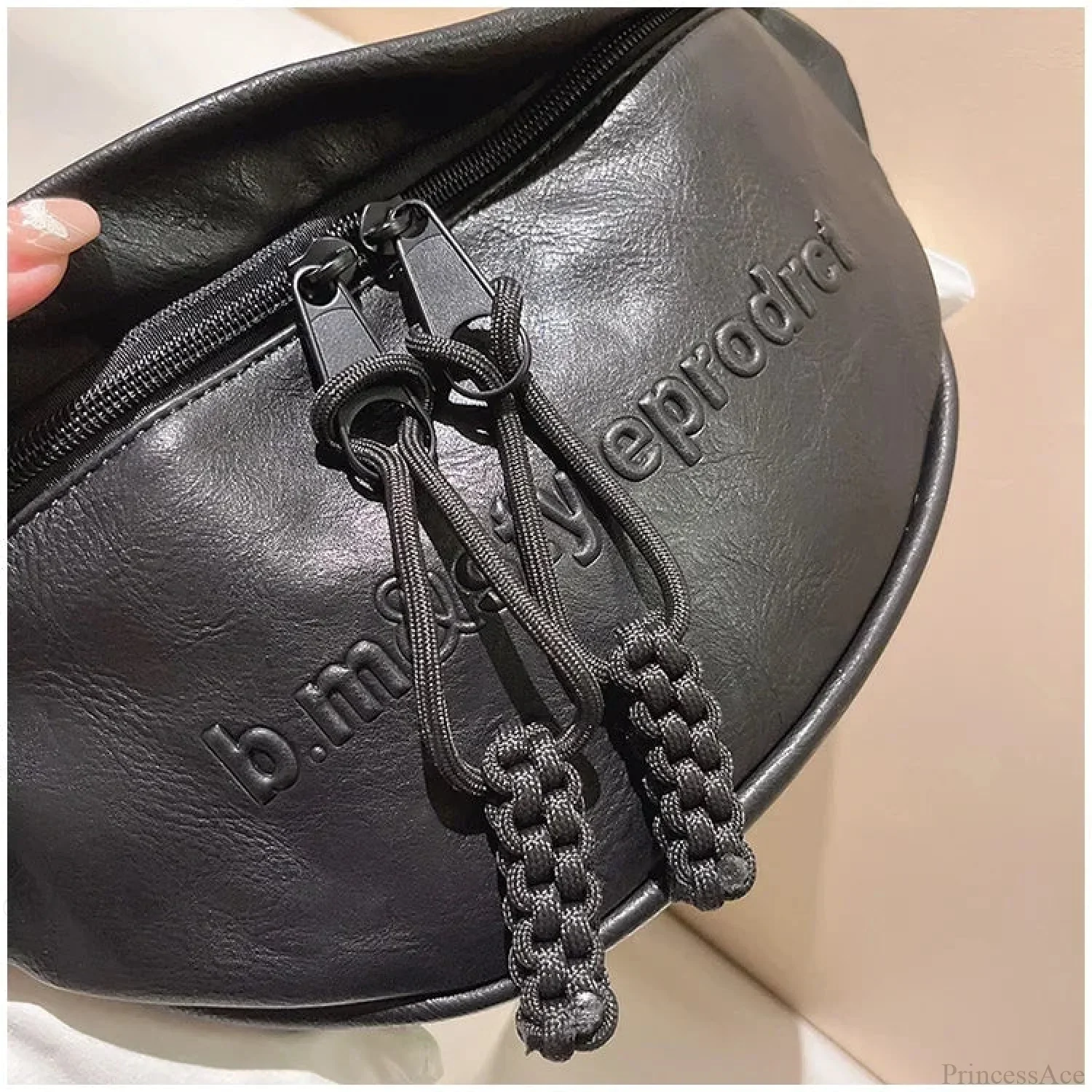 Leather Chest Bag for Women Crossbody - Image 3