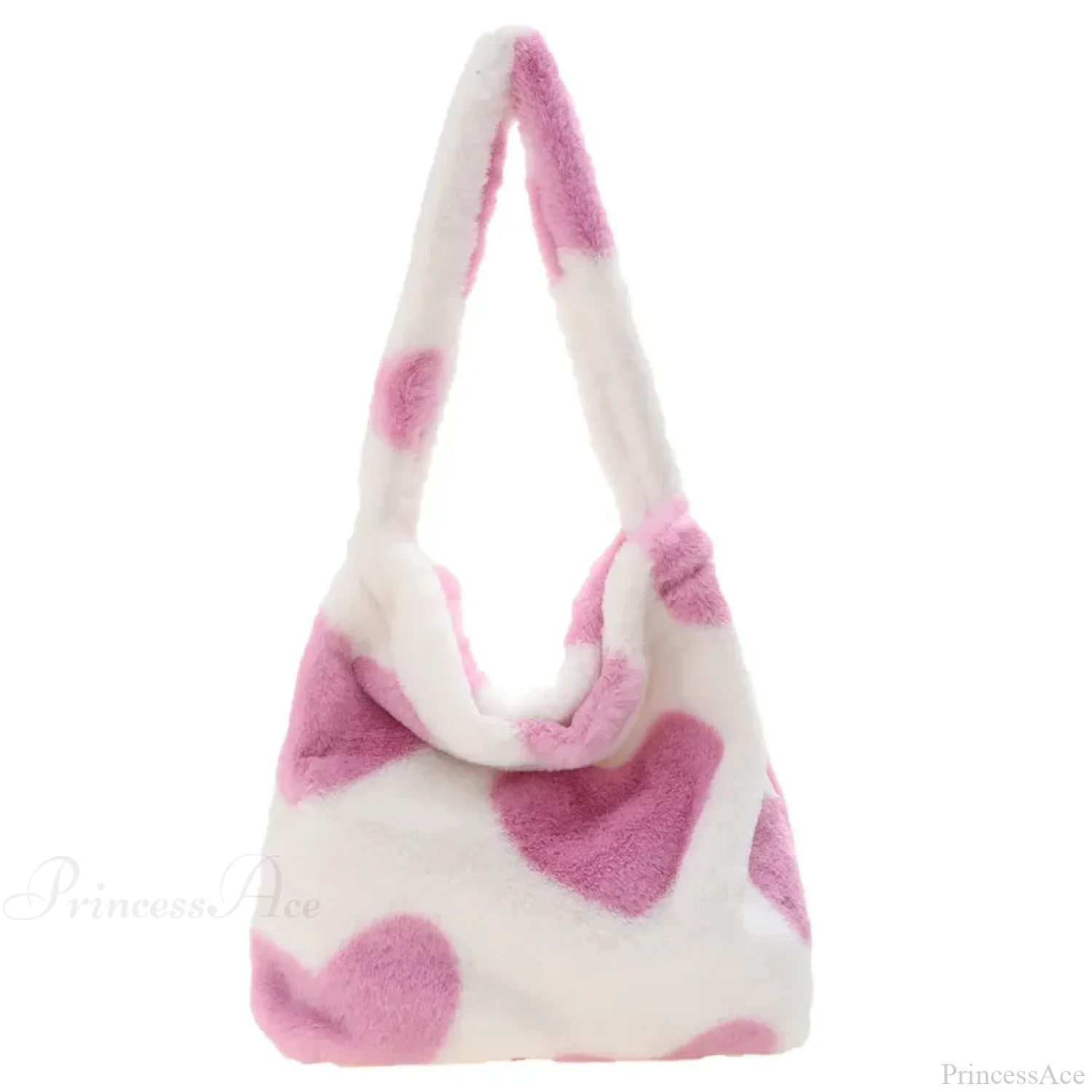 Leopard Love Heart Pattern Underarm Shoulder Bag - Image 5