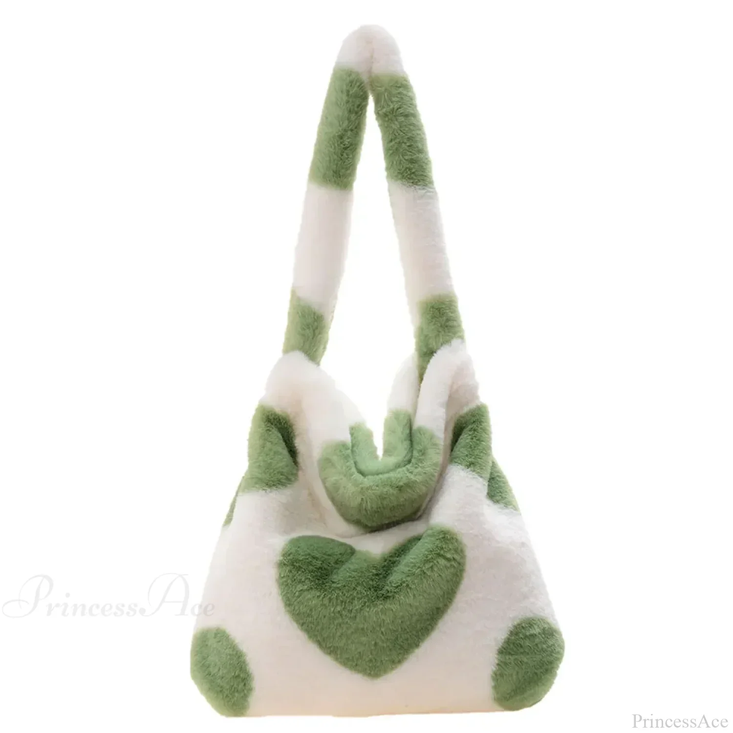 Leopard Love Heart Pattern Underarm Shoulder Bag - Image 8