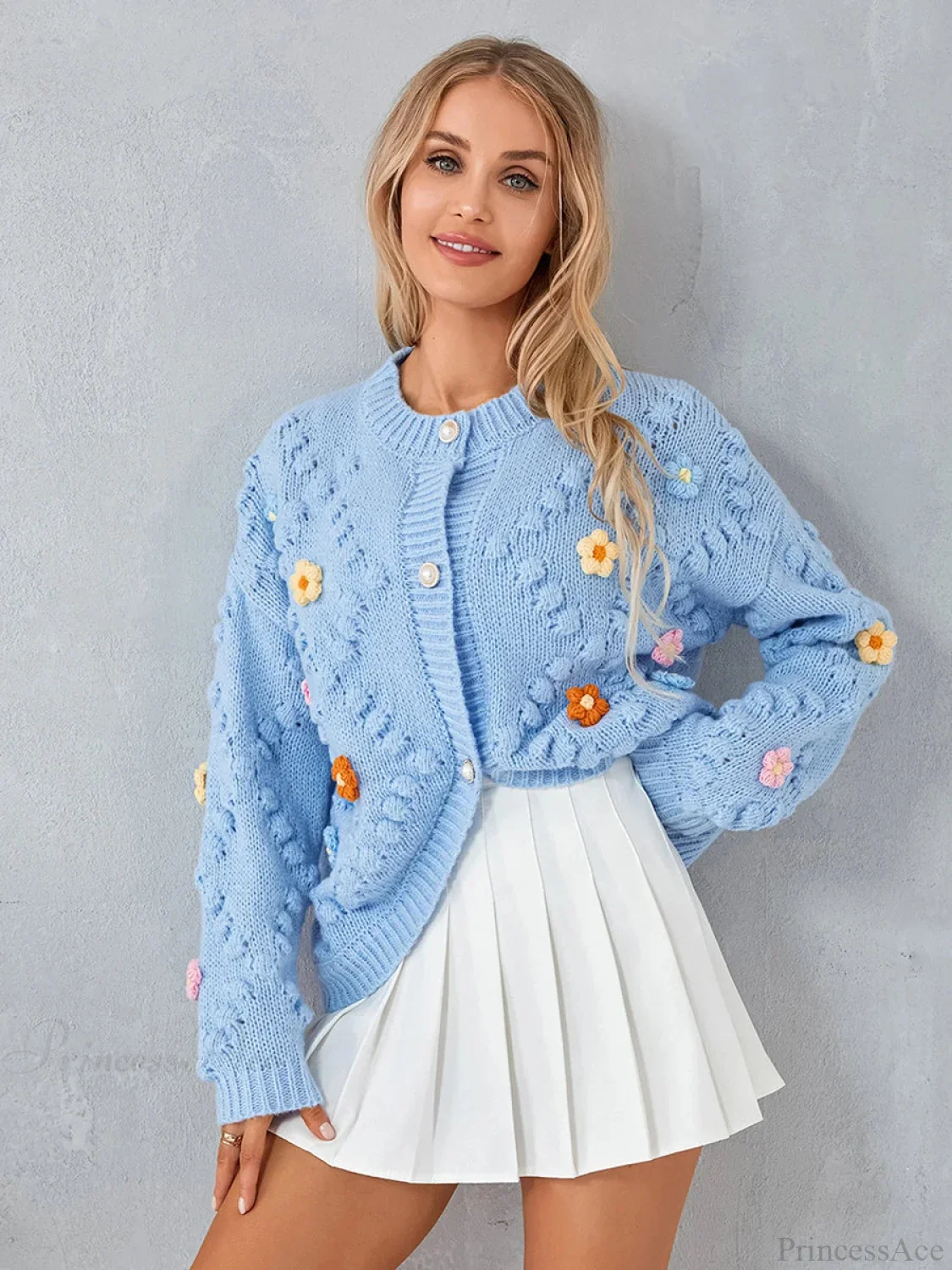 Leopard Print Button Cardigan - Image 5