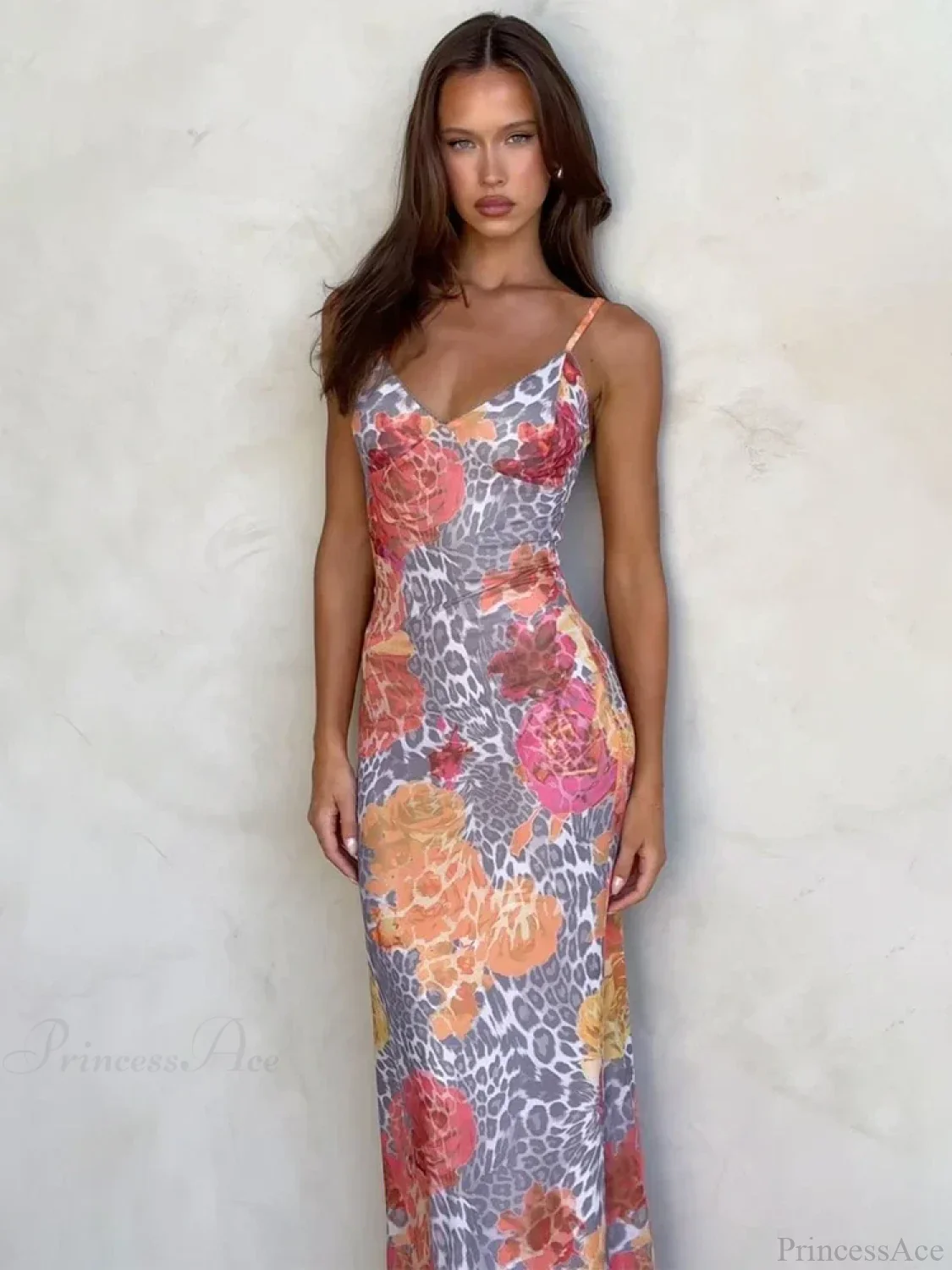 Leopard Print Slim Bodycon Vacation Dress - Image 2