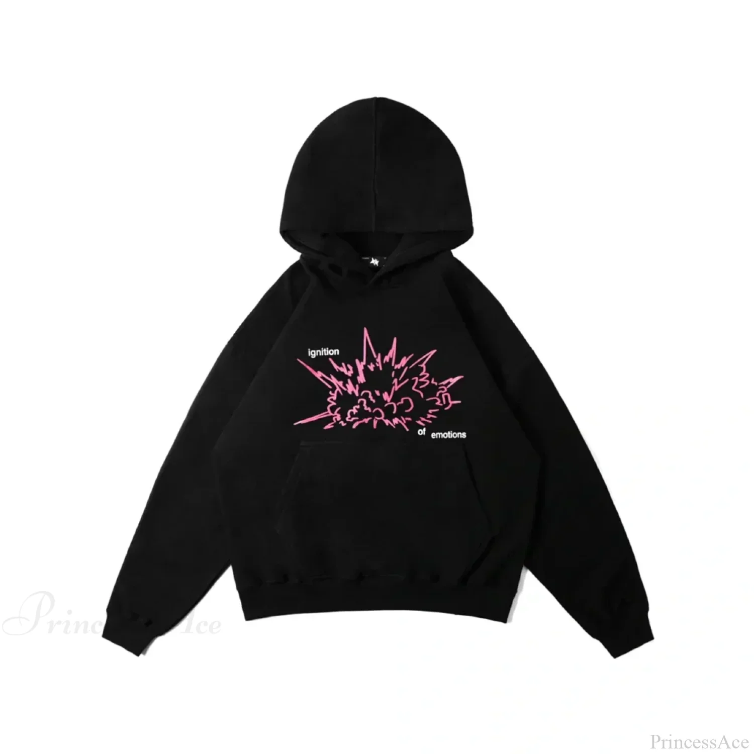 Letter Graphic Oversized Hoodie - Image 10