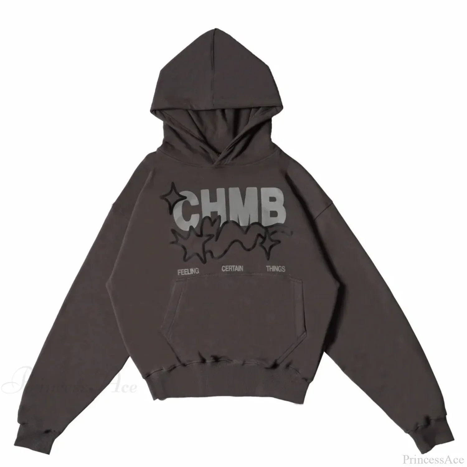 Letter Graphic Oversized Hoodie - Image 9