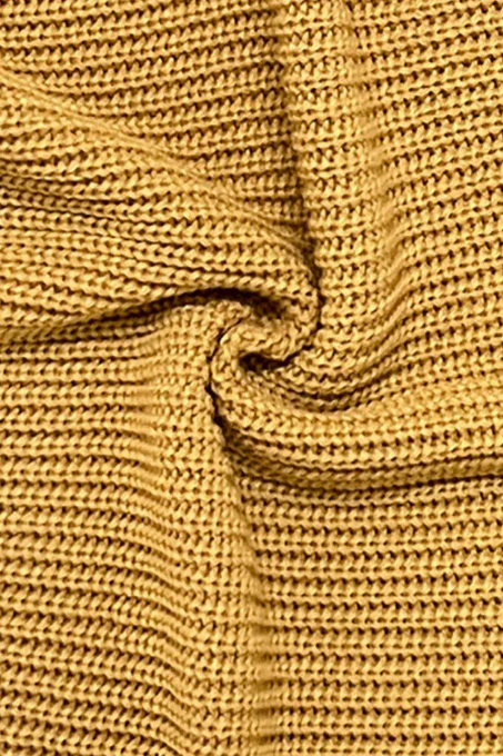 Loose Fit Off-Shoulder Knit Sweater - Image 4