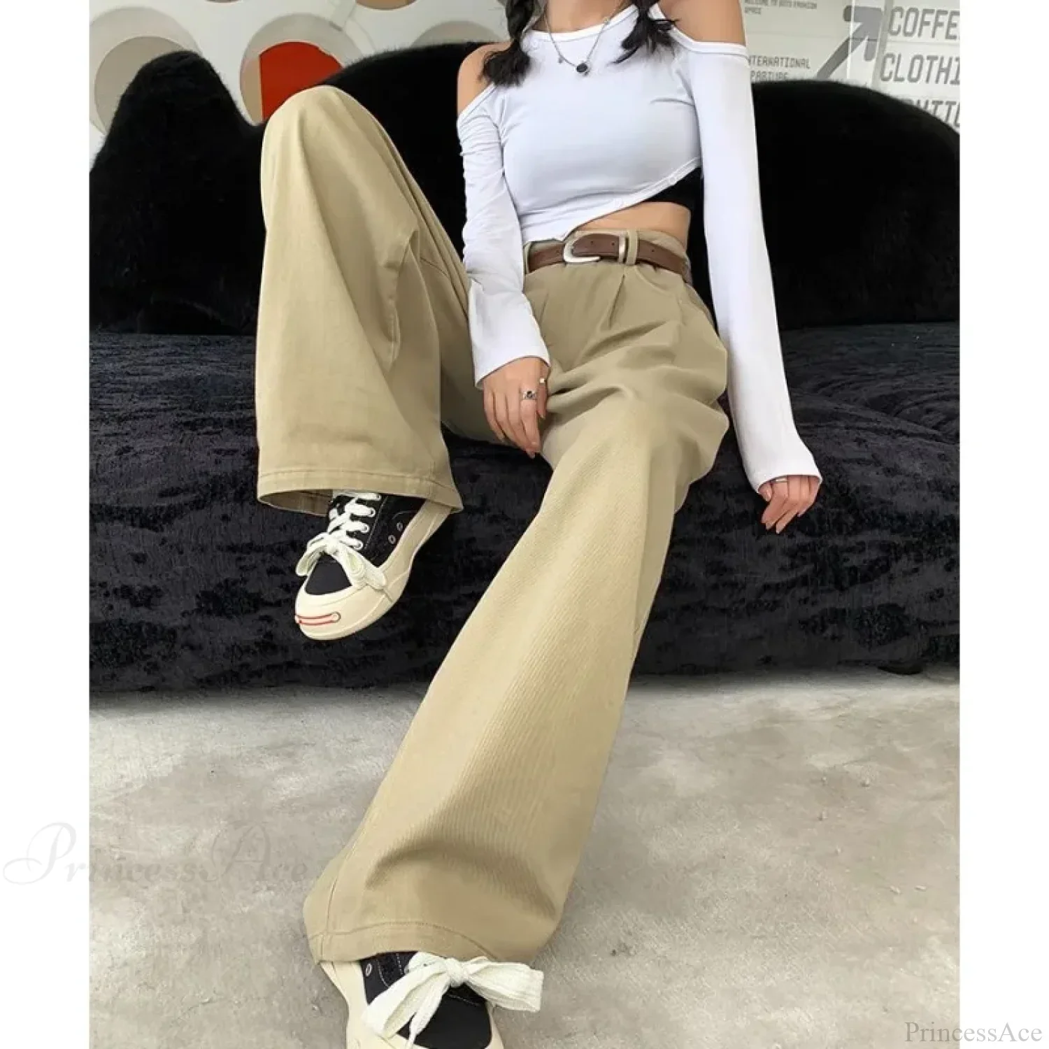 Loose Office Ladies Suit Pants Women - Image 6