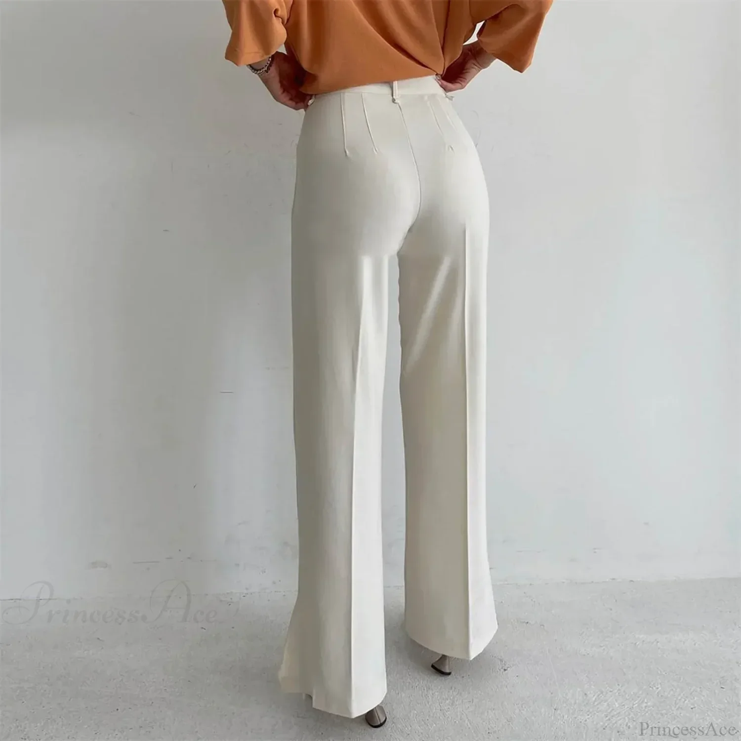 Loose Split Straight Casual Pants - Image 3