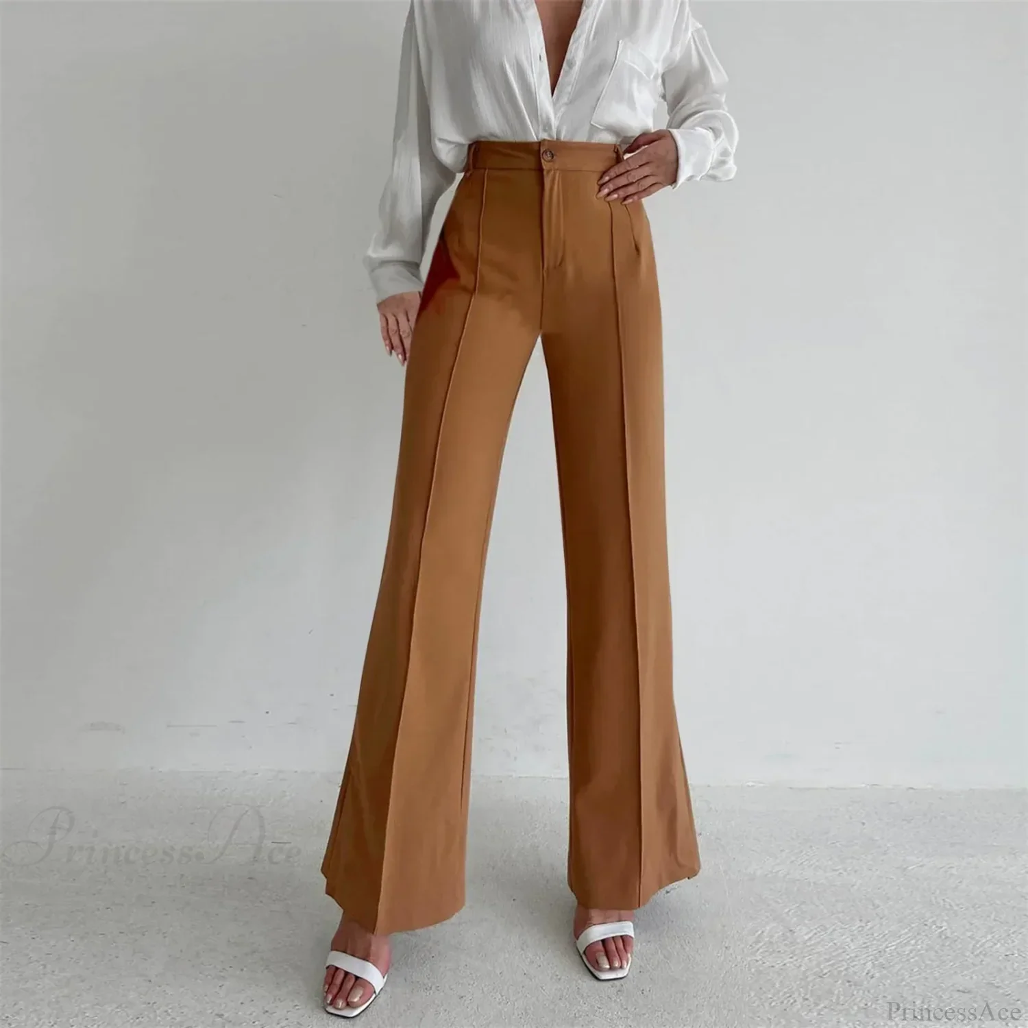 Loose Split Straight Casual Pants - Image 4