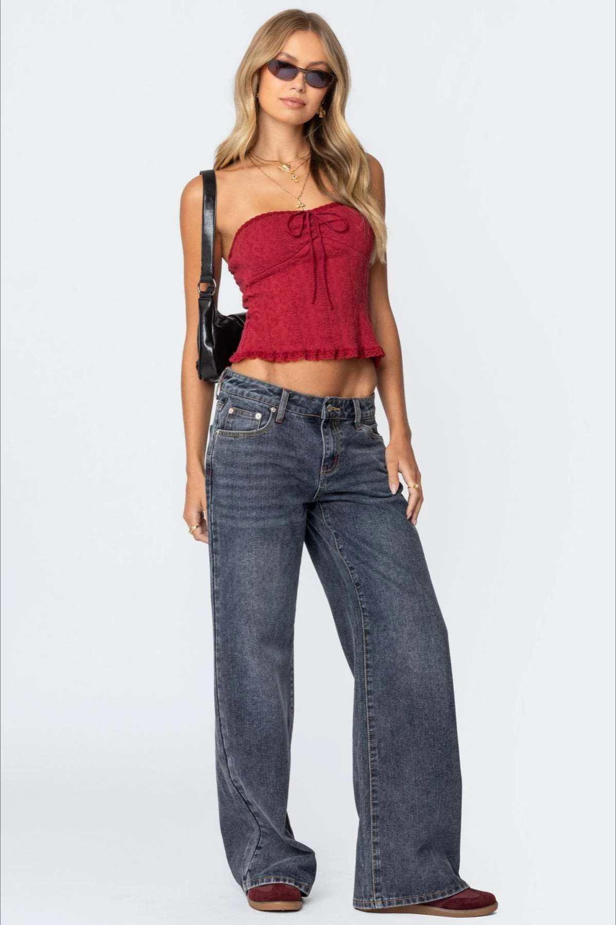 Low Rise Vintage Wide Leg Jean