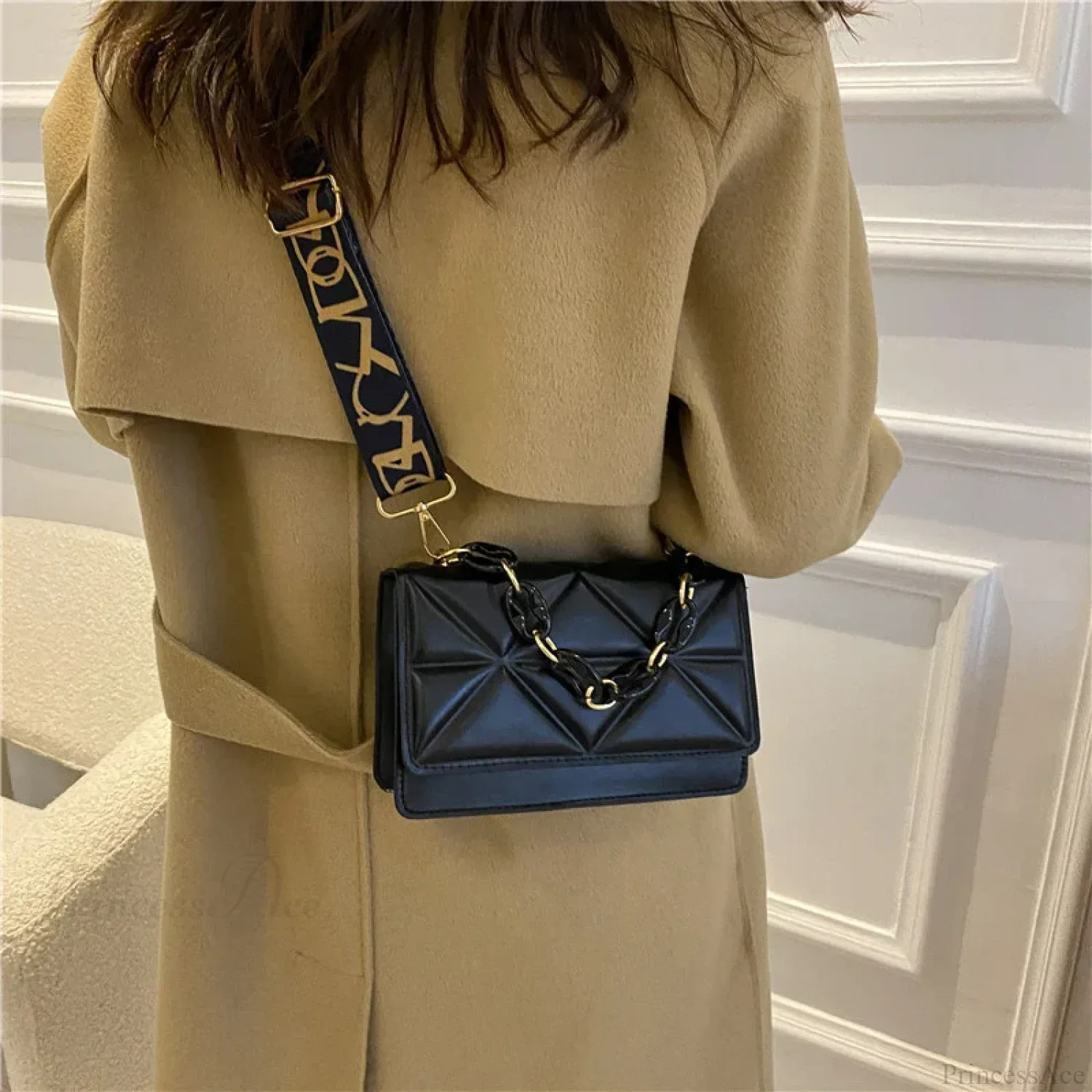 Luxury Designer Crossbody Shoulder Handbag - Image 3
