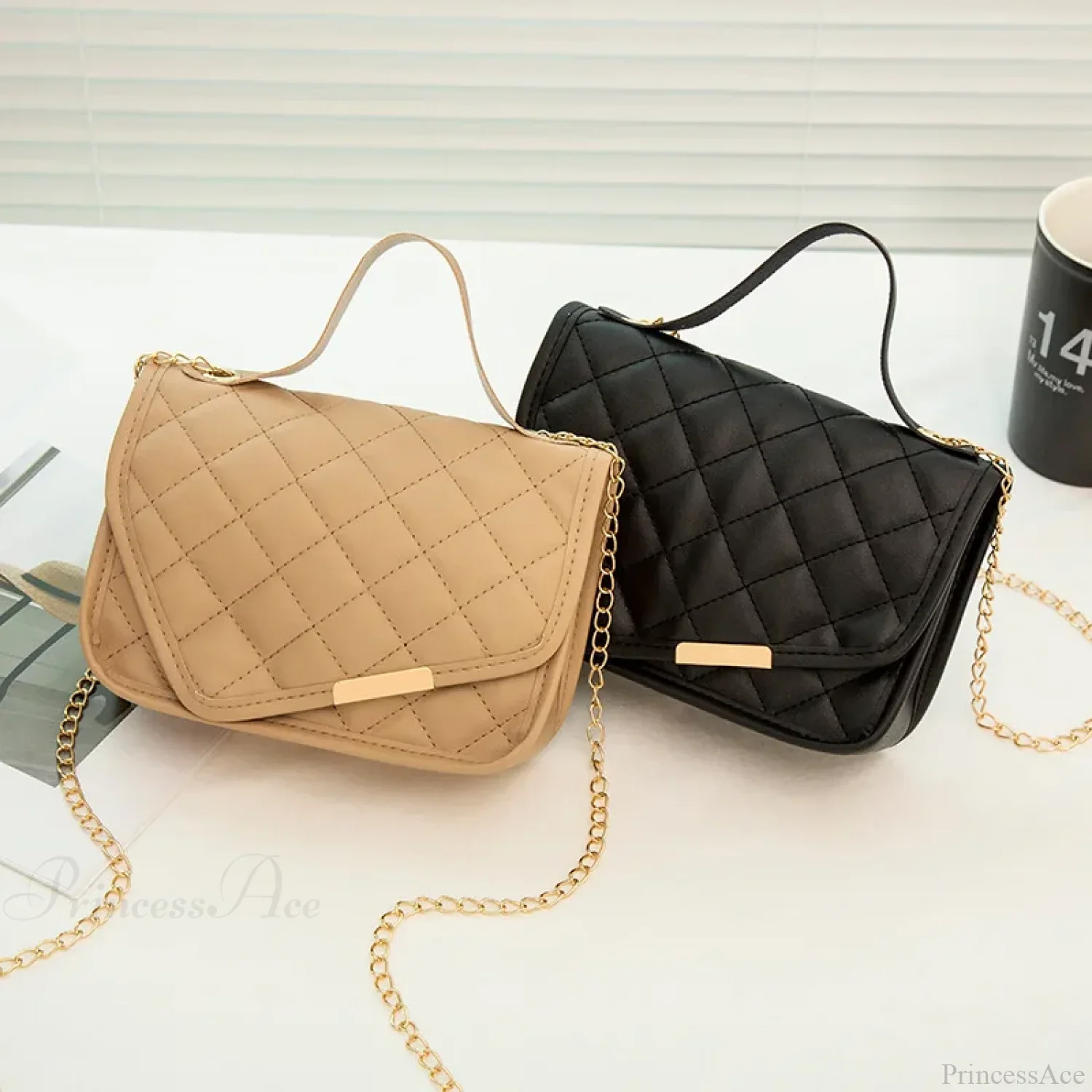 Luxury Messenger Embroidery Fashion Chain Crossbody Handbag
