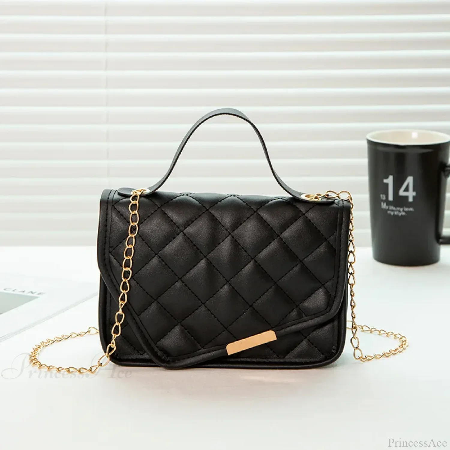 Luxury Messenger Embroidery Fashion Chain Crossbody Handbag - Image 6