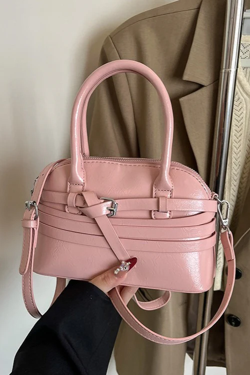 Luxury Minimalist PU Crossbody Shoulder Bag - Image 4