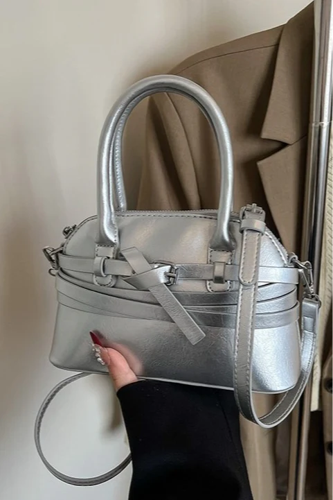 Luxury Minimalist PU Crossbody Shoulder Bag - Image 5
