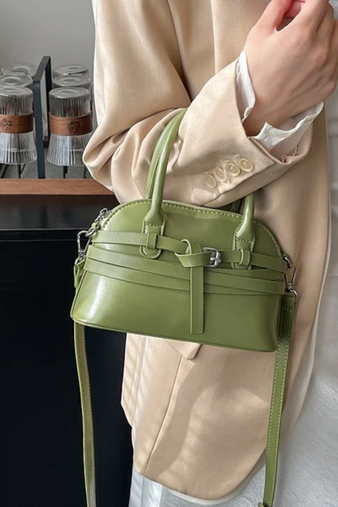 Luxury Minimalist PU Crossbody Shoulder Bag - Image 7