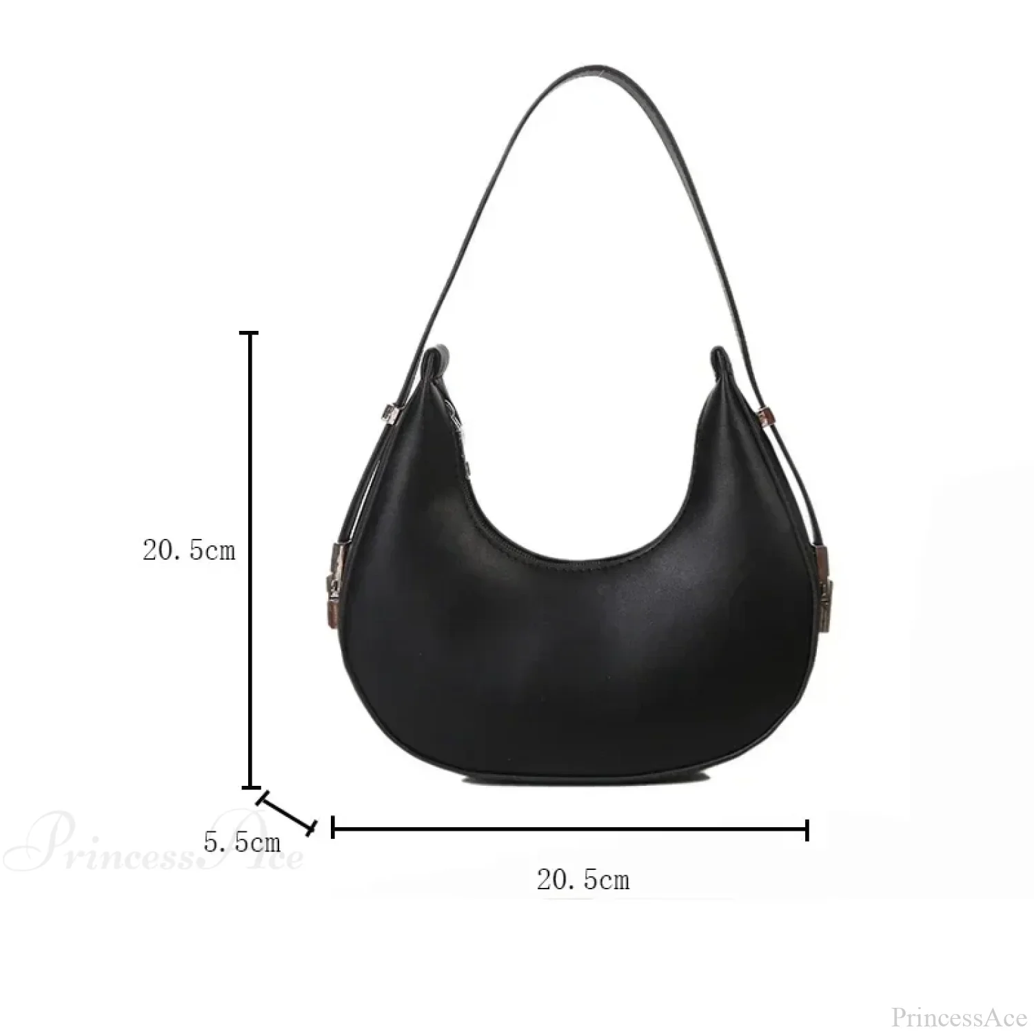 Luxury PU Leather Small Shoulder Clutch Bag - Image 5
