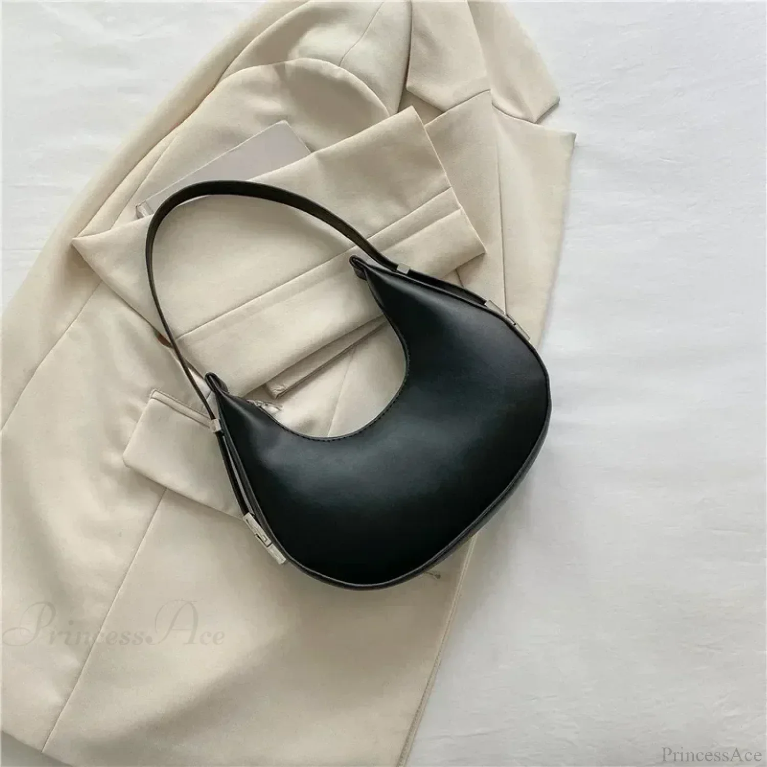 Luxury PU Leather Small Shoulder Clutch Bag - Image 7