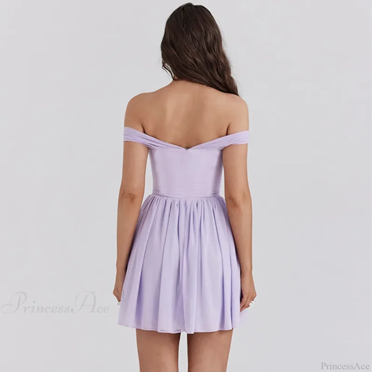 Mesh Waist Wrap A-line Vacation Dress - Image 4