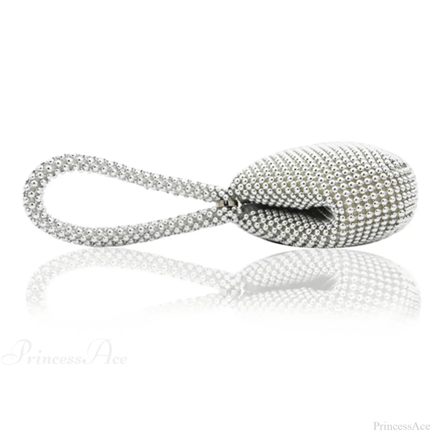 Metal Glitter Dinner Pouch Evening Banquet Clutch Bag - Image 4