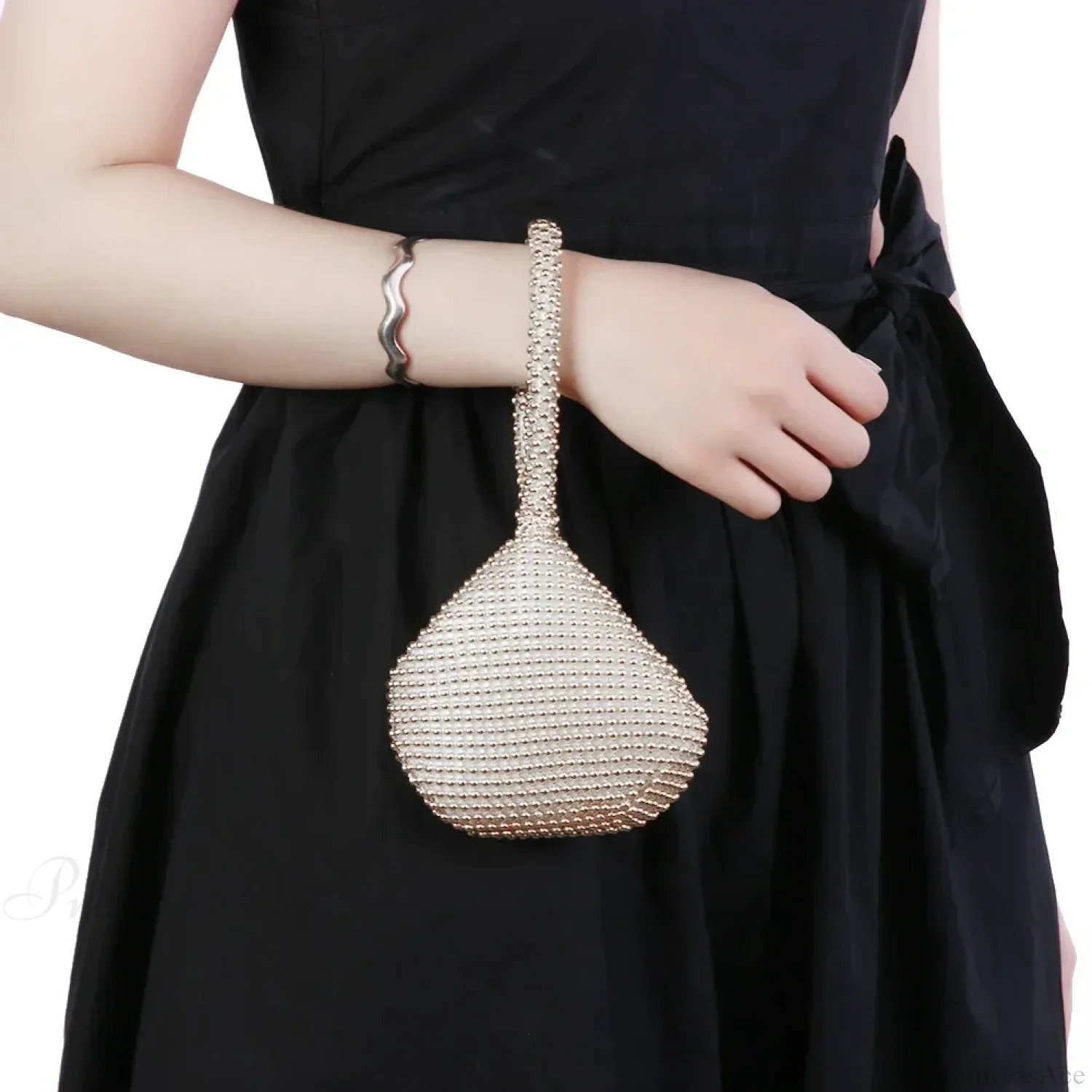 Metal Glitter Dinner Pouch Evening Banquet Clutch Bag - Image 8