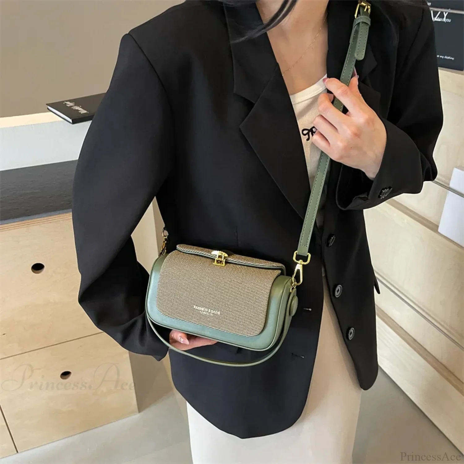 Mini Square Crossbody Luxury Designer Handbag - Image 5
