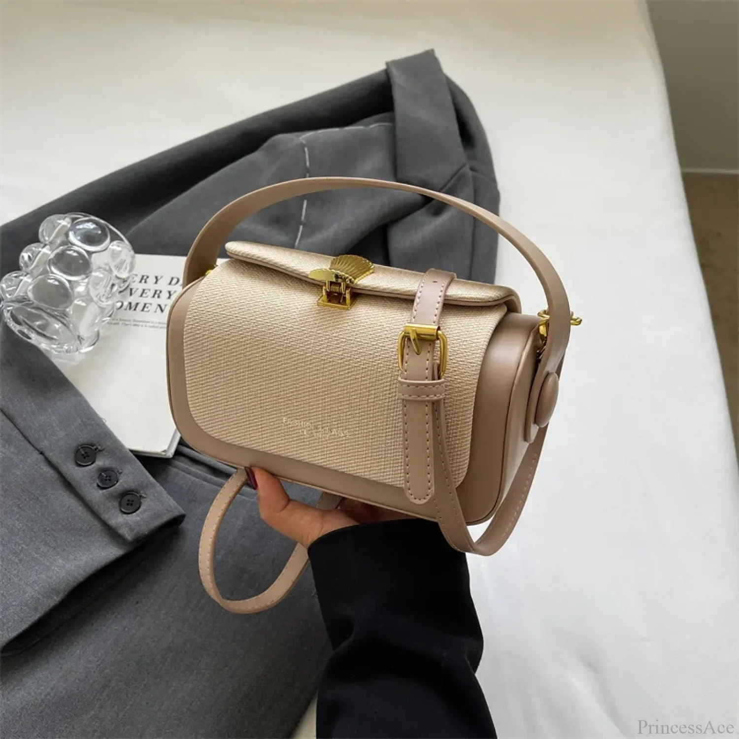 Mini Square Crossbody Luxury Designer Handbag - Image 9