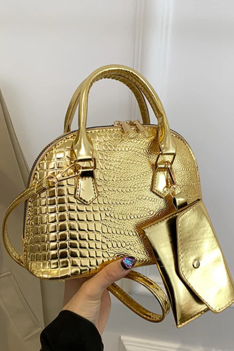 Minimalist PU Shell Small Crossbody Bag - Image 12