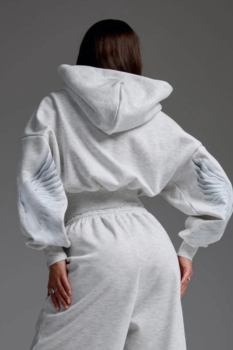 Motorcycle Graphic Zip Up Hoodie - Image 11