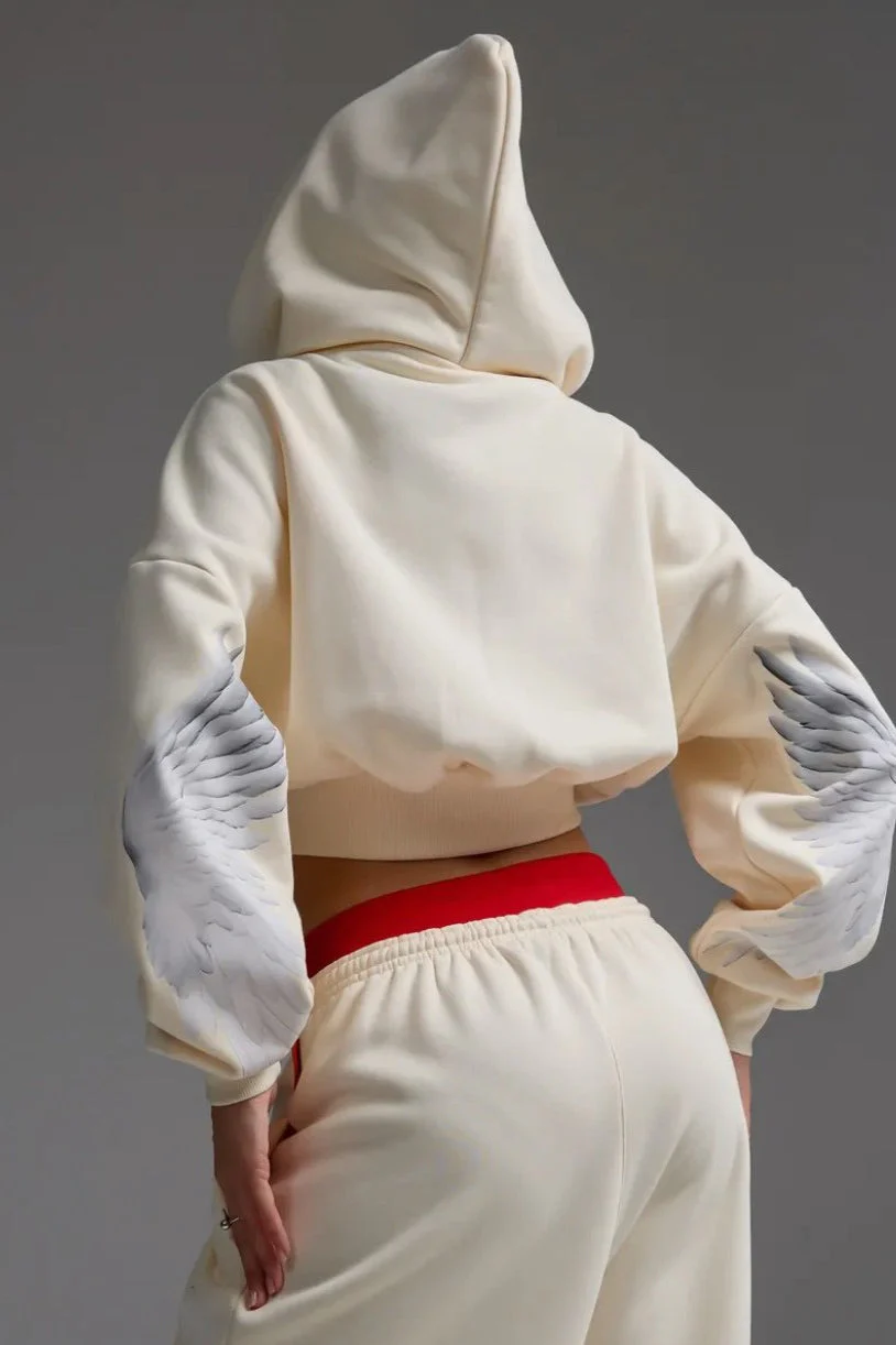 Motorcycle Graphic Zip Up Hoodie - Image 8