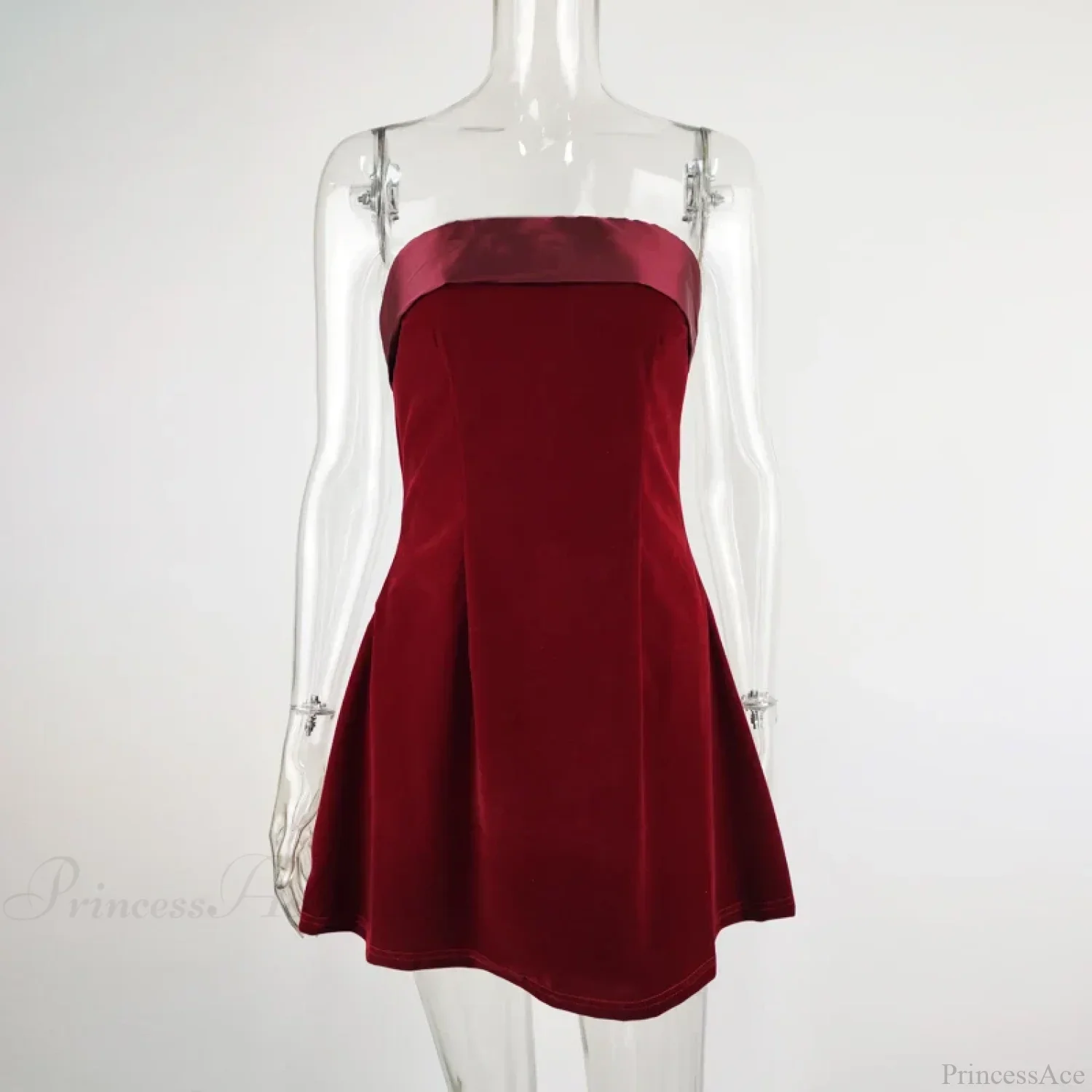 Off Shoulder Backless A-Line Short Prom Party Chic Elegant Dress Party Dress - Image 5