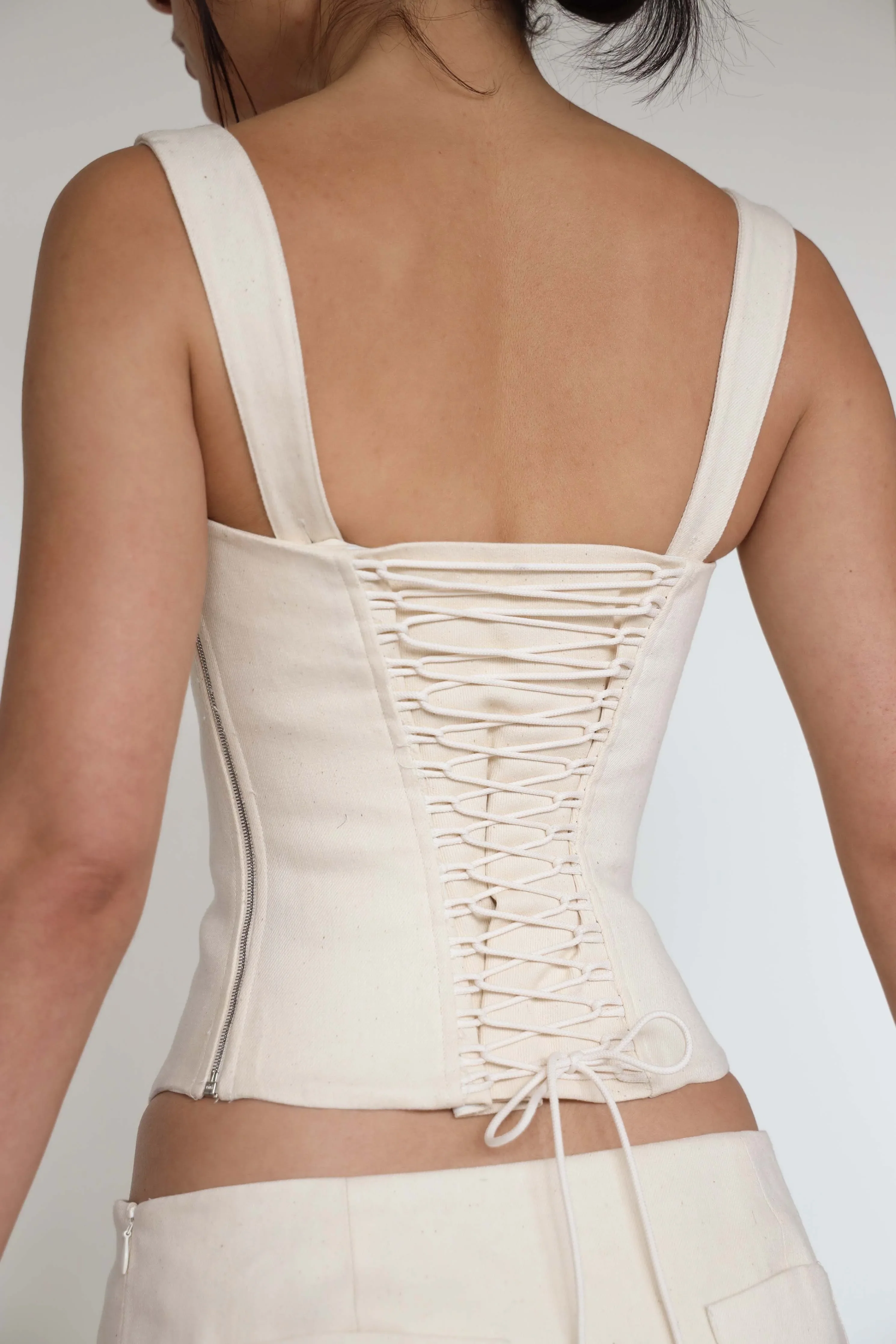 Off-Shoulder Low Cut Crop Top - Image 6