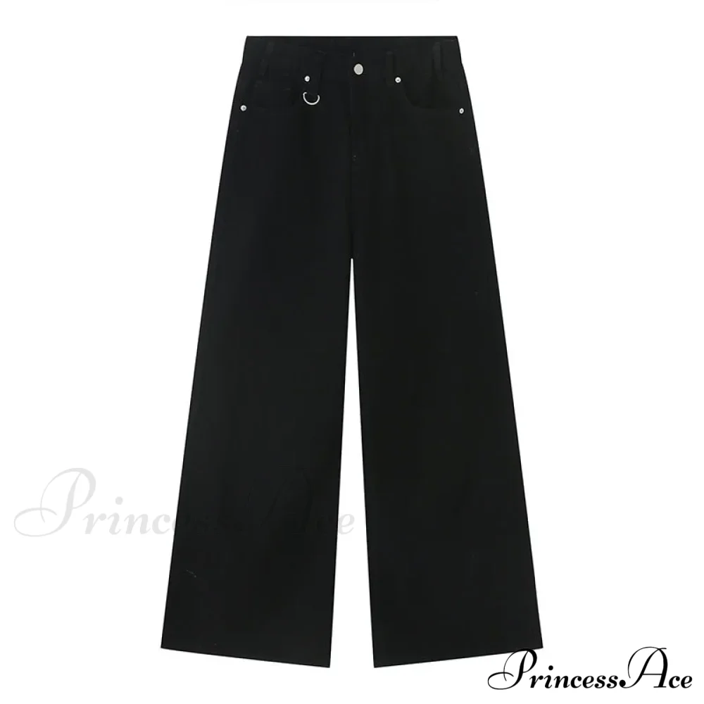 Old Male Pants Summer Blue Washed Denim Casual Menwear Wide Leg Trousers 2024 New Fashion Jeans - Image 7