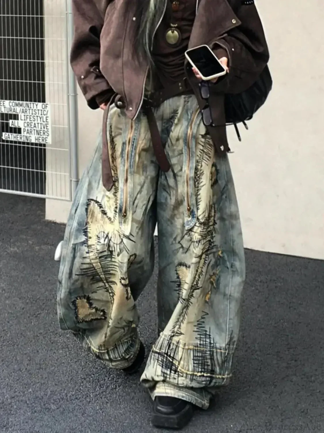 Ornamented Gothic Ruin Trouser - Image 5