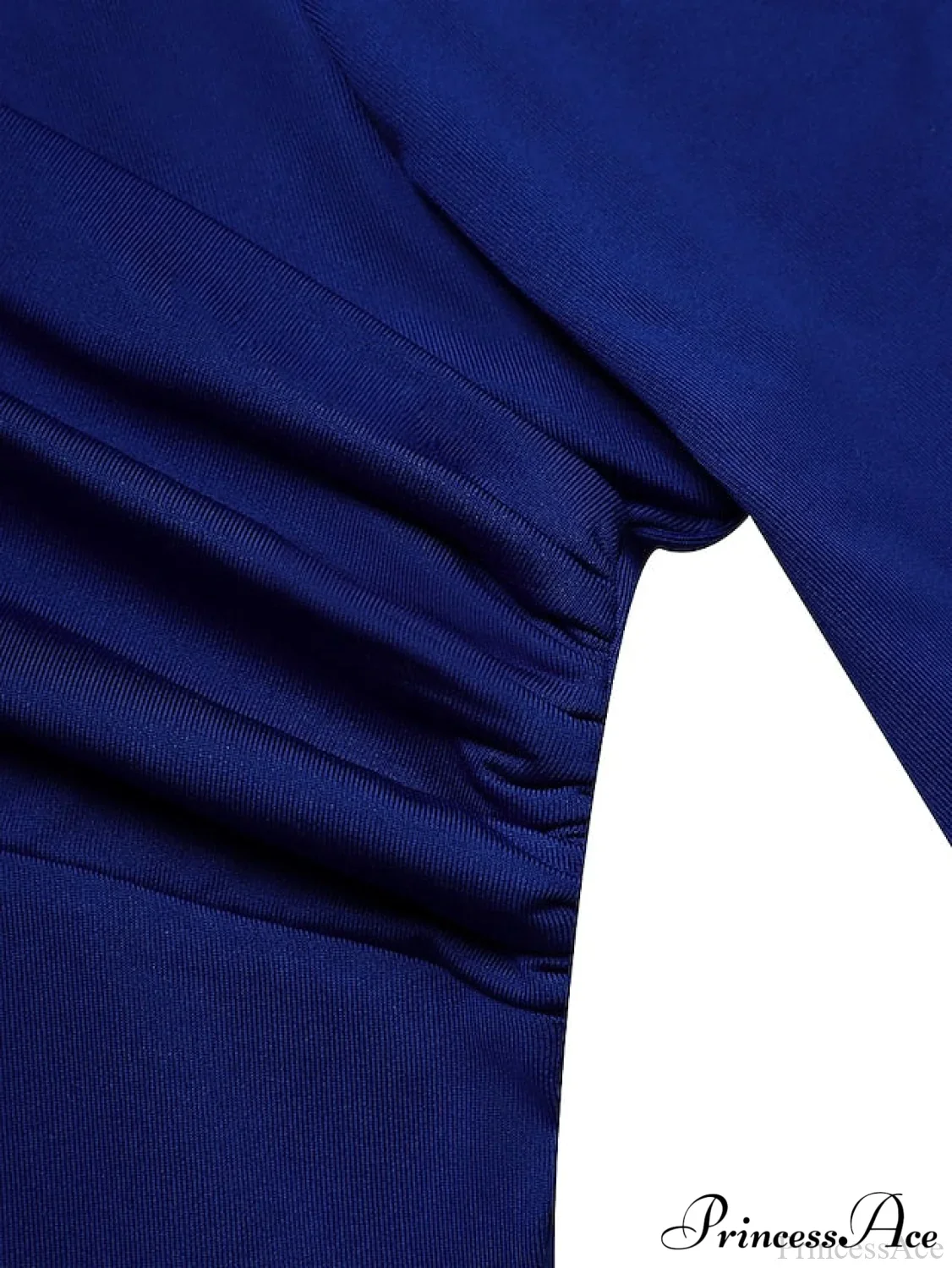 Out V Detail Summer/Spring Elegant Solid - - with Half Sleeves and Color - Gown Swing - Black/White Plus Hollow Party Size Midi Neck Sizes Gown Women's - L-4XL - Image 3