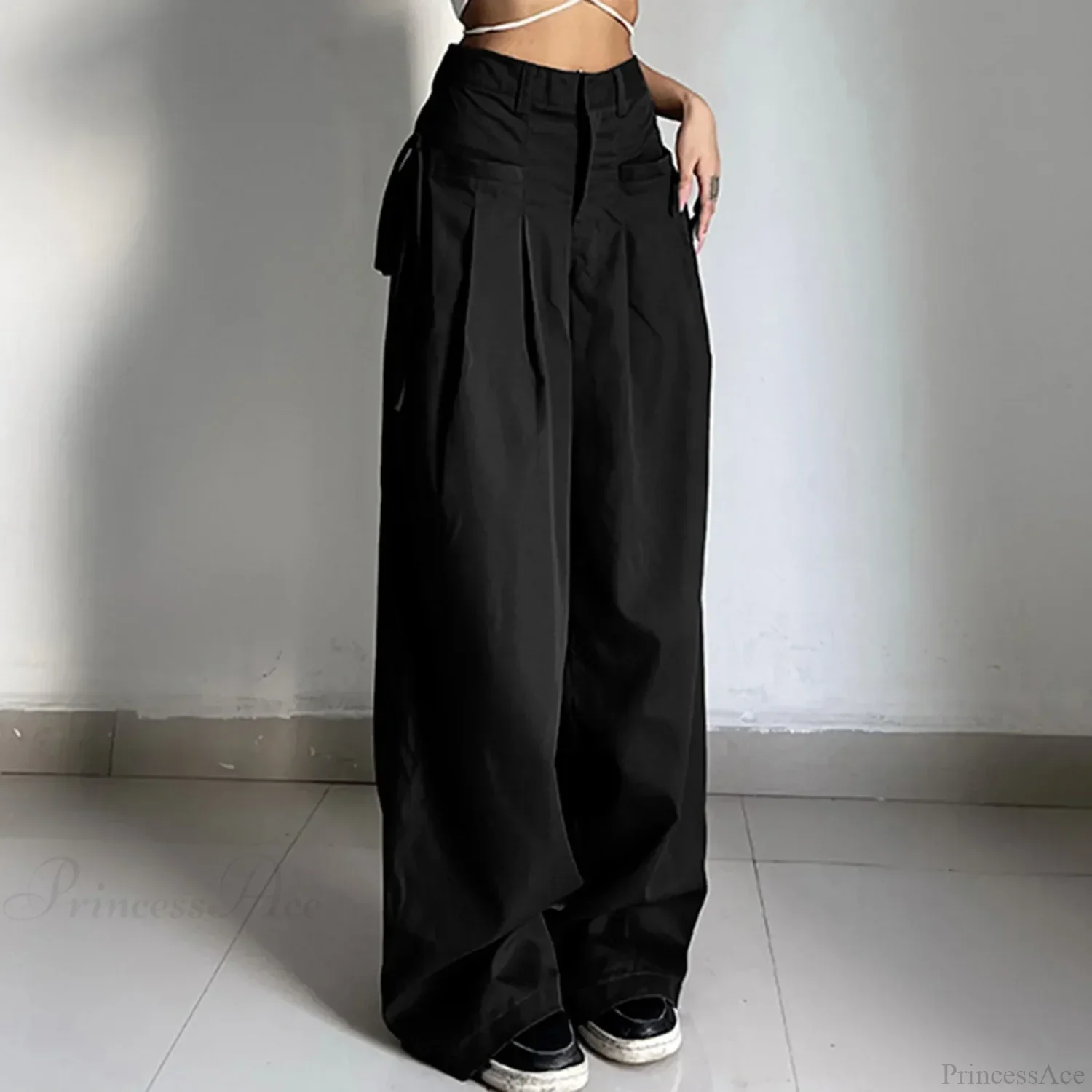 Oversized All-Match Cargo Pants - Image 2