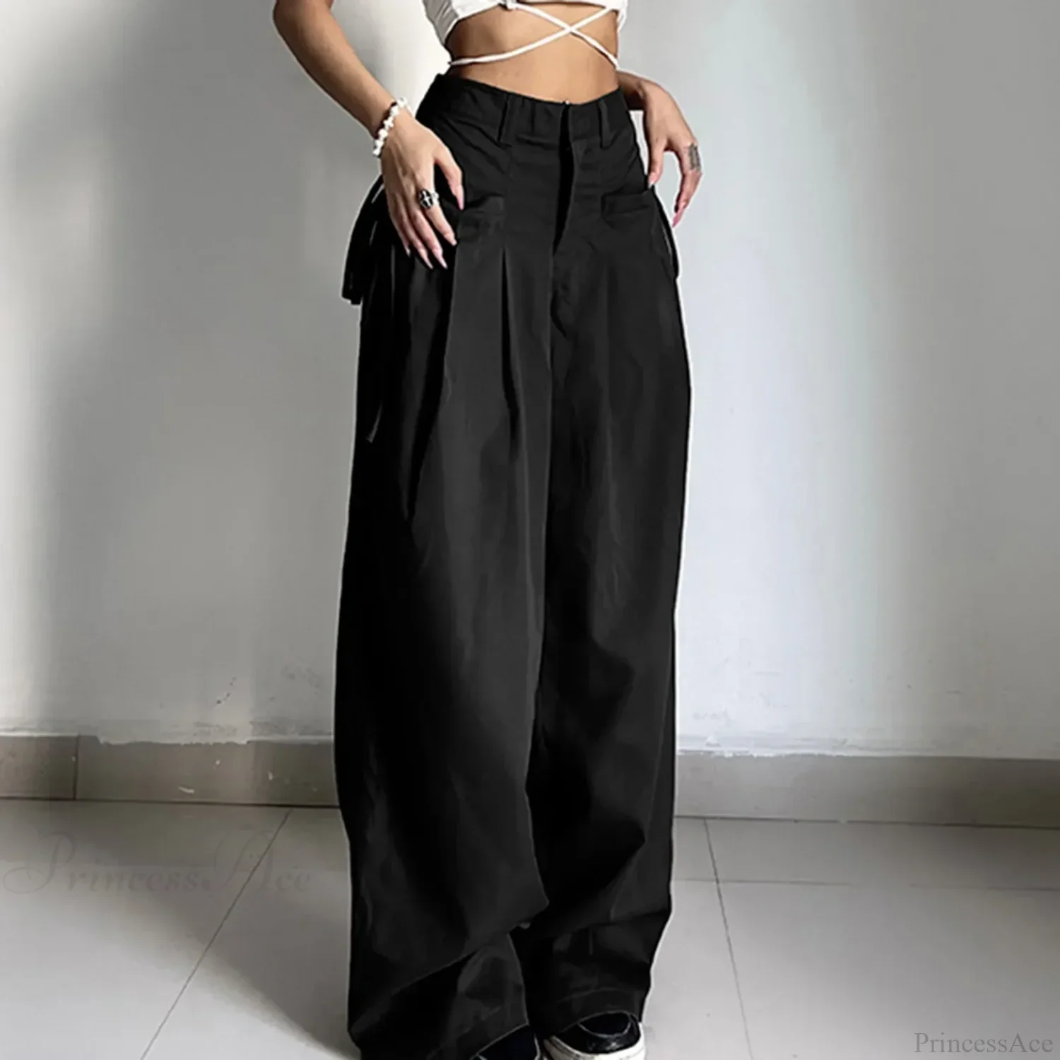 Oversized All-Match Cargo Pants - Image 4