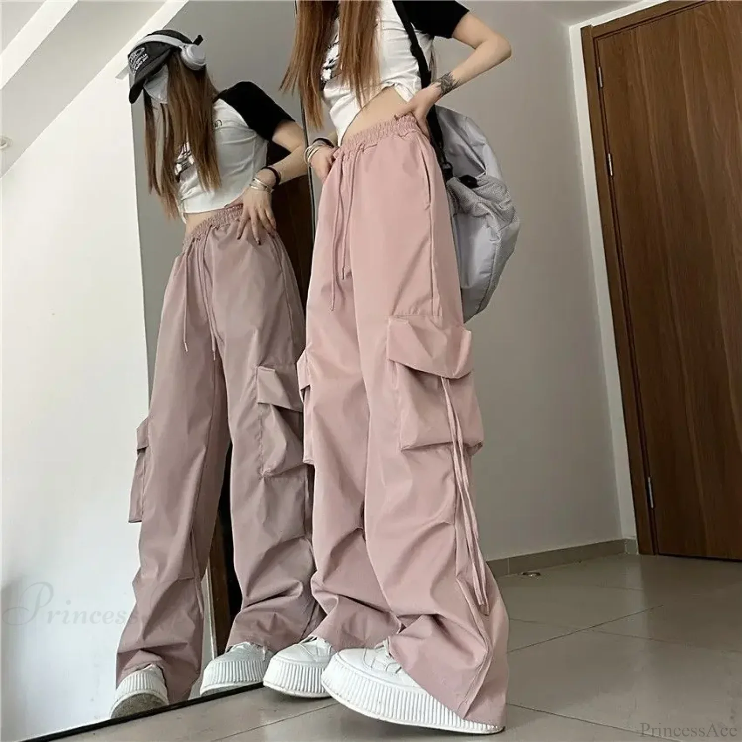 Oversized Cargo Streetwear Casual Pants - Image 6
