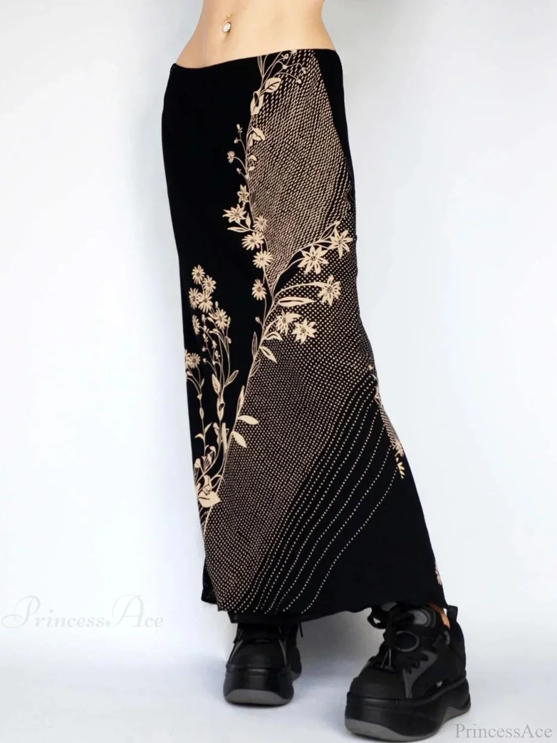 Patchwork Lace Skirt