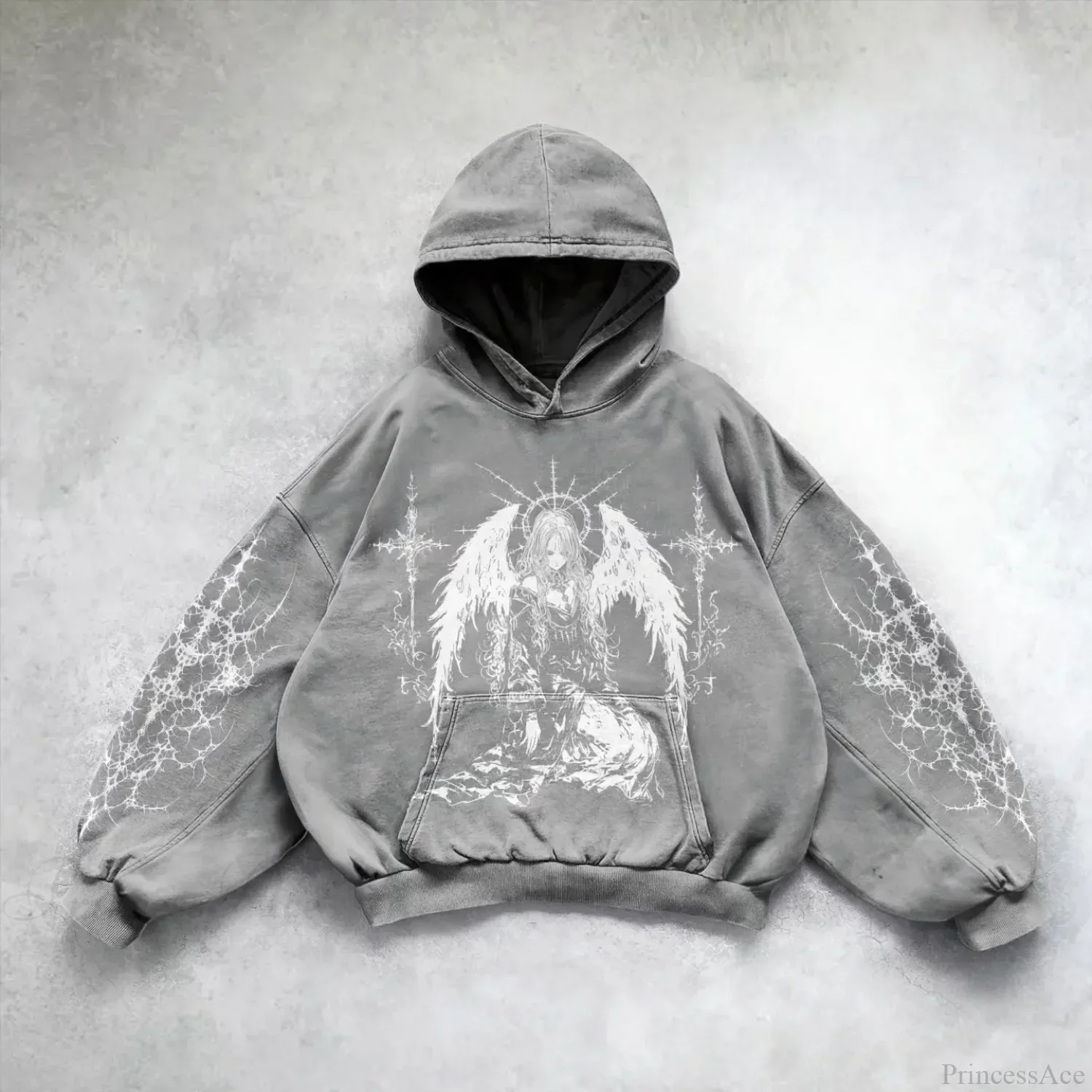 Pattern Printing Casual Hoodie - Image 2