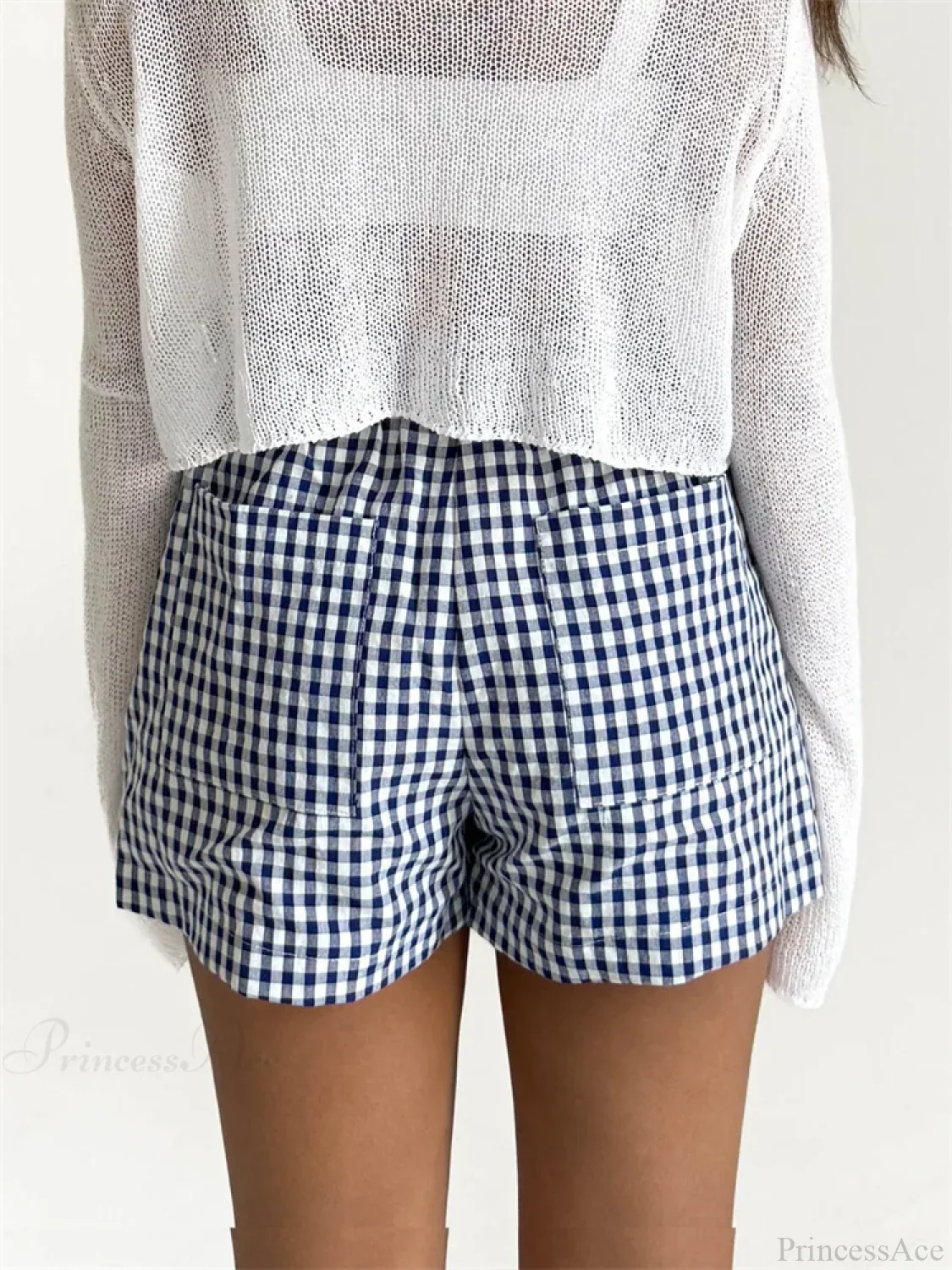 Plaid Pocket Lounge Short - Image 2