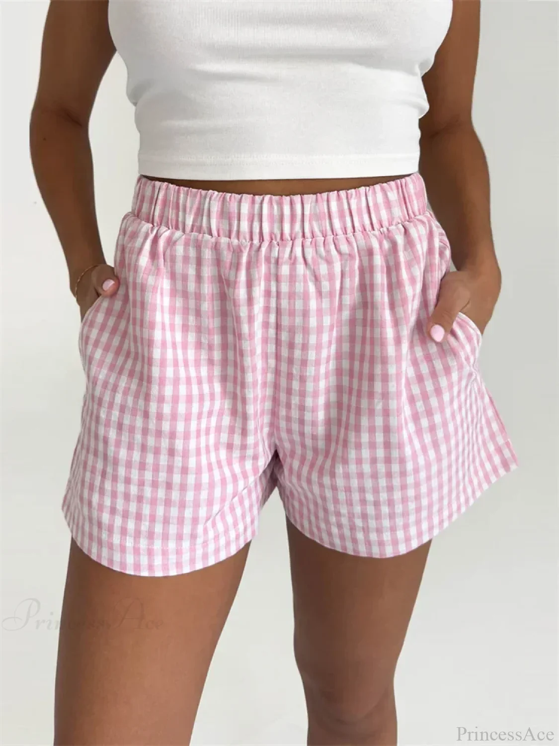 Plaid Pocket Lounge Short - Image 3
