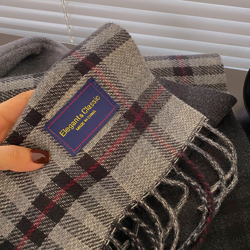 Premium Classic Plaid Scarf - Image 3