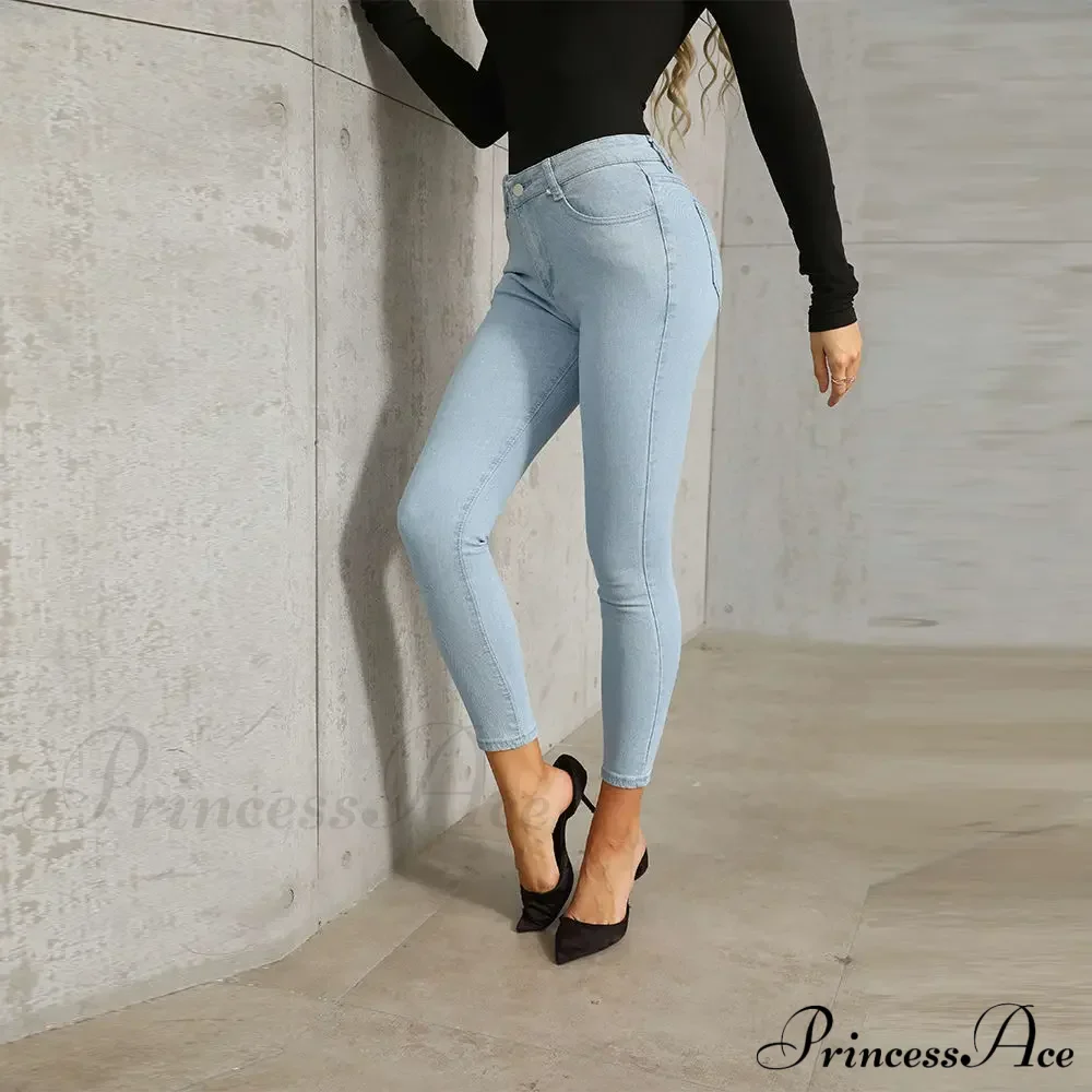 Stretch Skinny Women's High Waisted Sexy Streetwears Pencil Fashion Elastici Denim Slim Casual Jean - Image 7